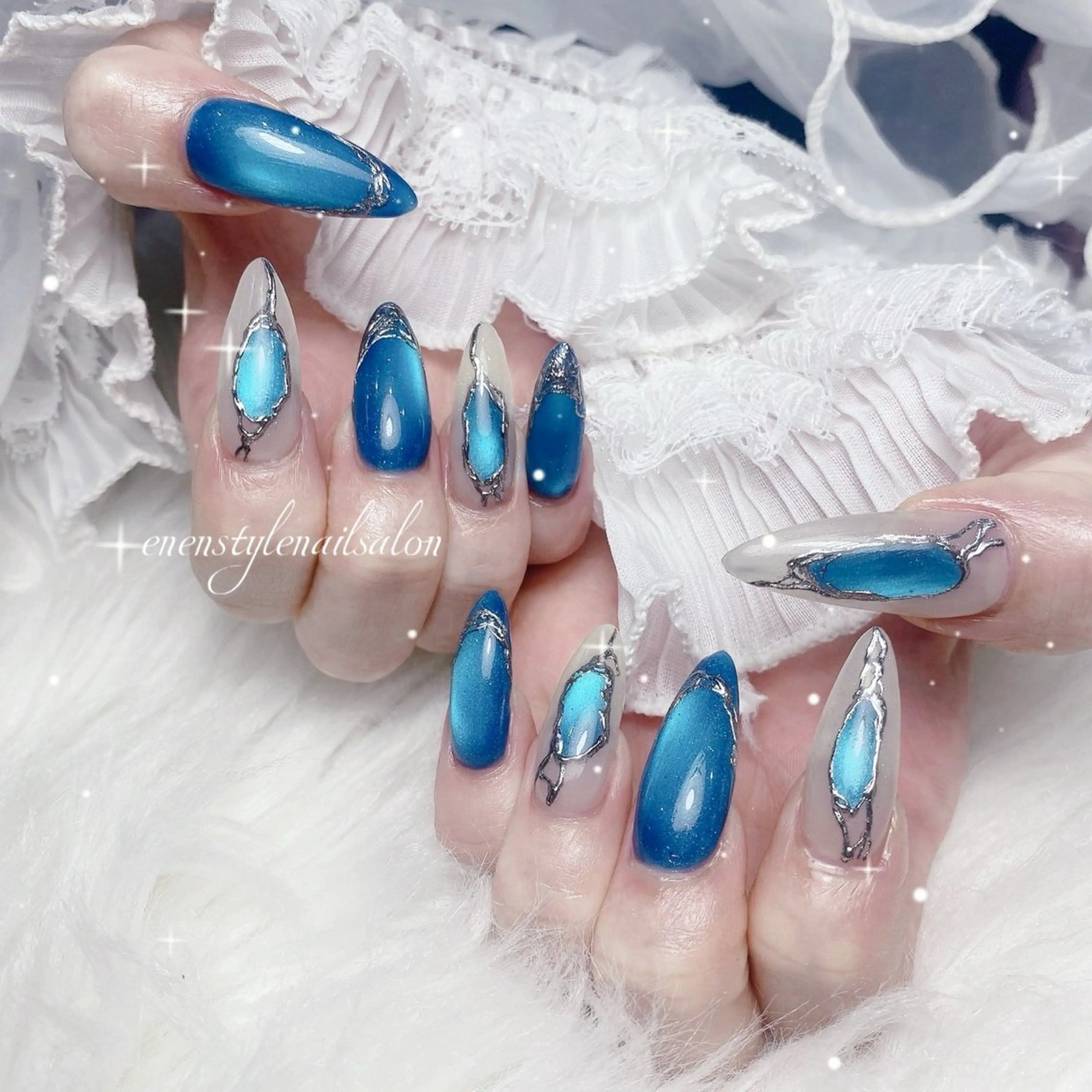 ネイル ハンドネイル 🐾enen style 🐾のネイルデザイン