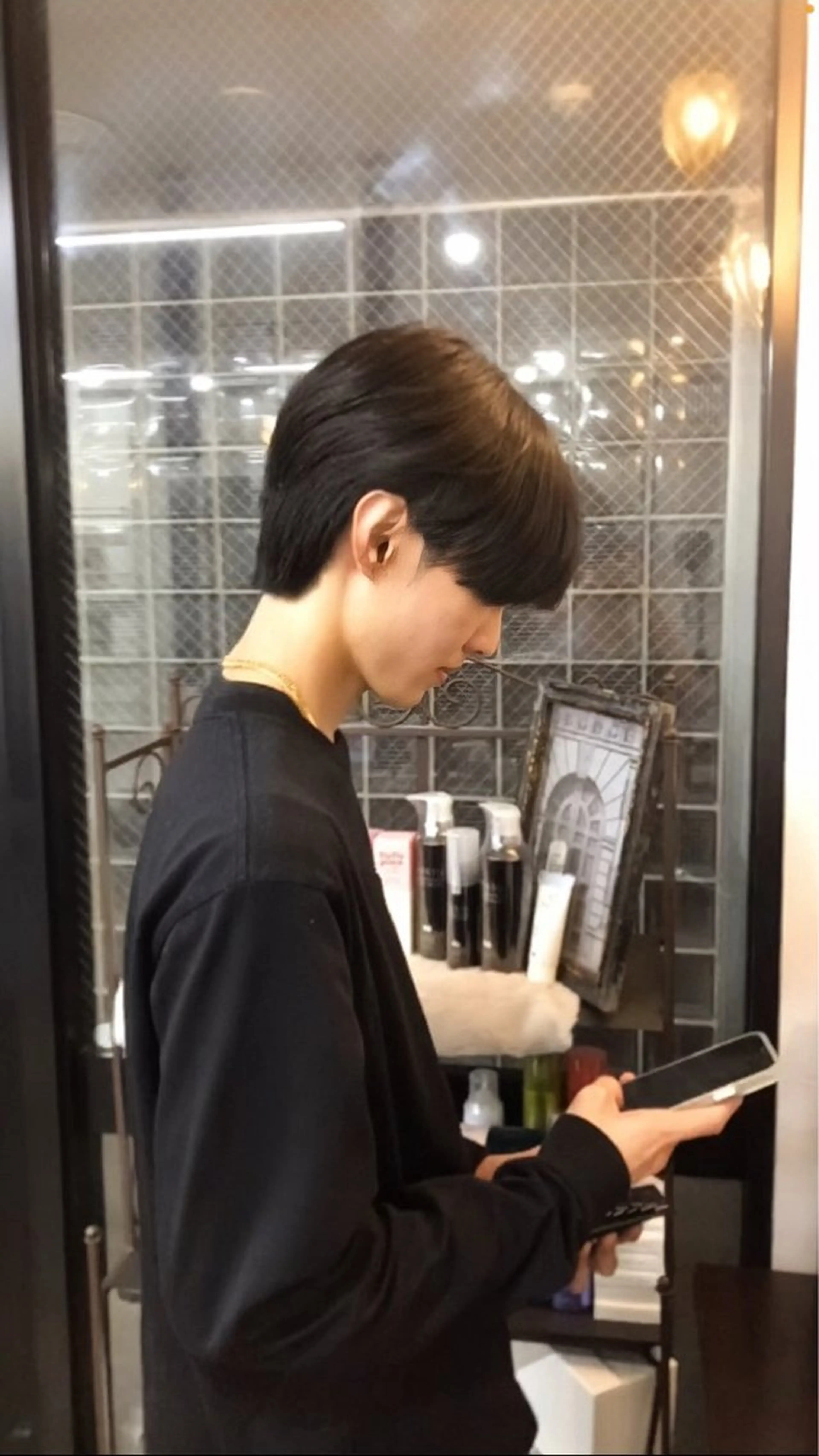 メンズ メンズ韓国風 CIEL 四条河原町所属・ササノ/髪質改善⛓️ 艶カラー⛓️レイヤーのヘアスタイル