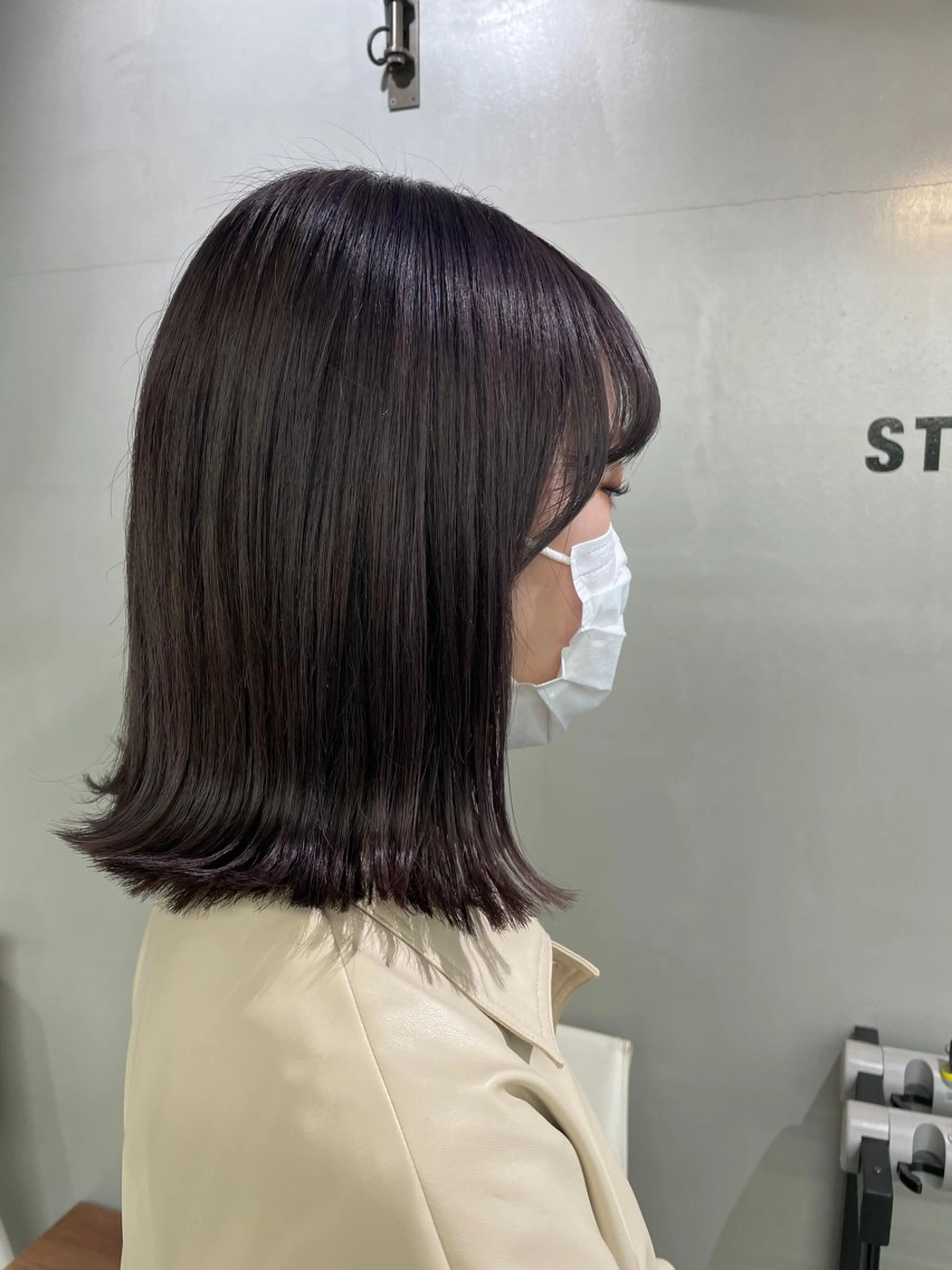ミディアム カラー 🤎髪質改善/カラー ｜鮫島芽依🤎のヘアスタイル