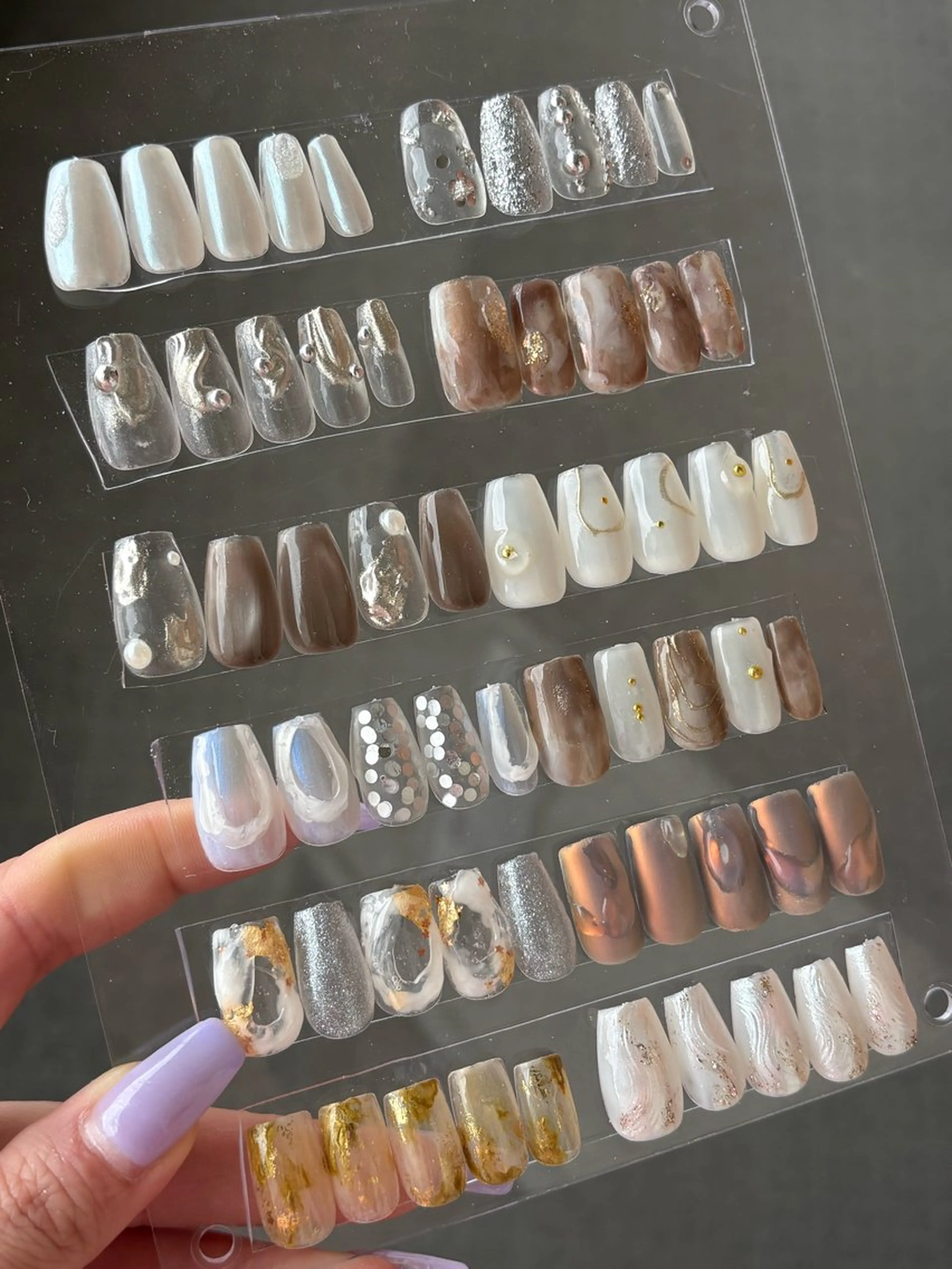 【ｵﾌ込】30種類のsampleから選べる定額artˊ˗色変えOKの写真