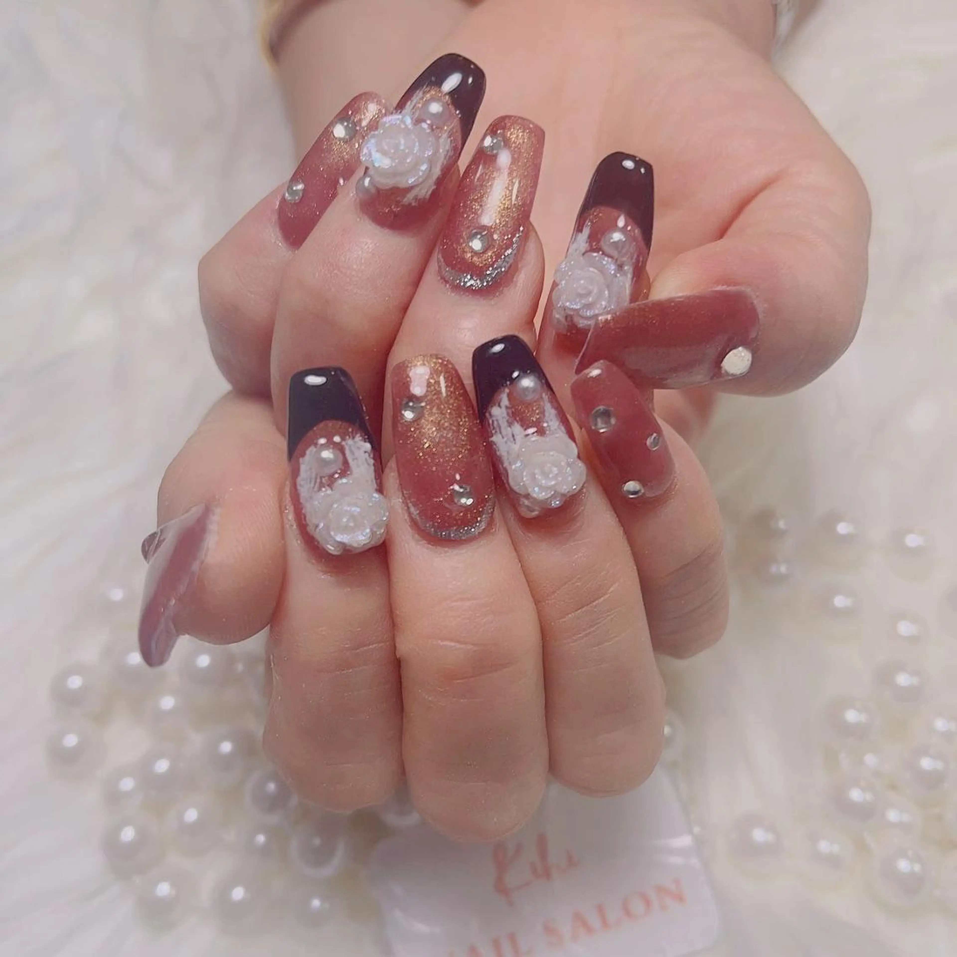 ネイル 持ち込み スカルプネイル 福島 みきのネイルデザイン