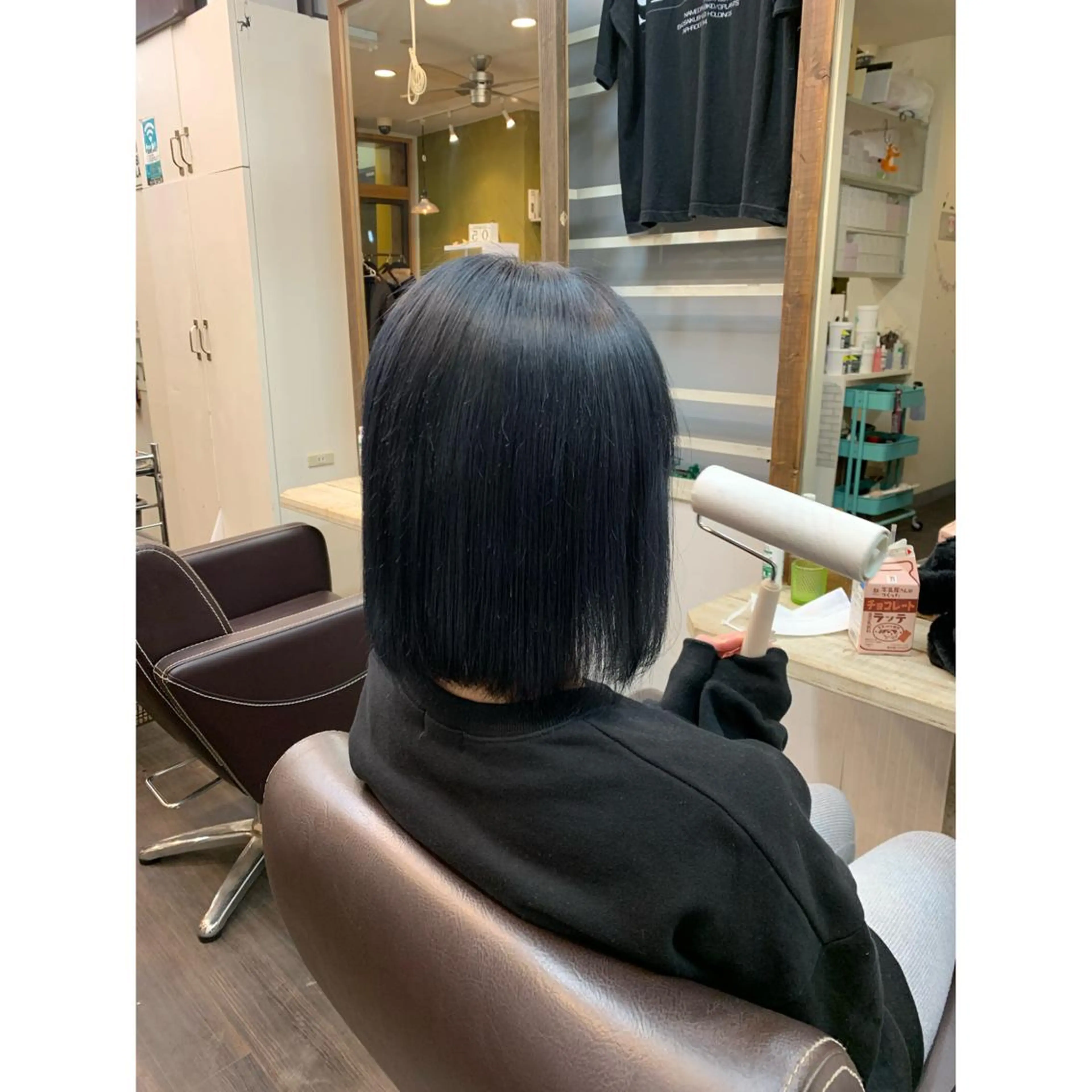 ミディアム カラー LaLaMoana Rickyのヘアスタイル