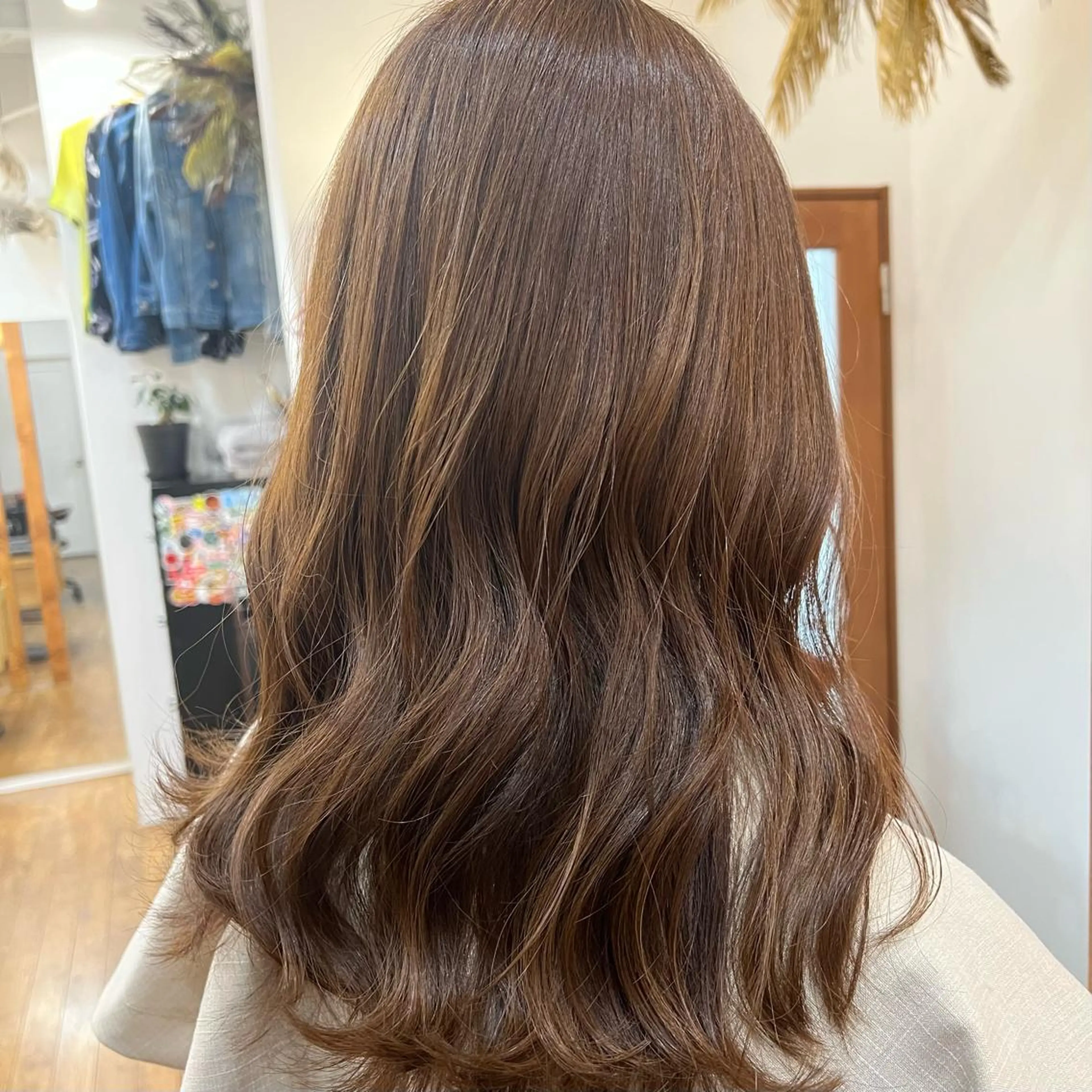 ロング カラー ブリーチ ブリーチなしカラー ヘアカラー Ami ブリーチ/ハイトーンのヘアスタイル