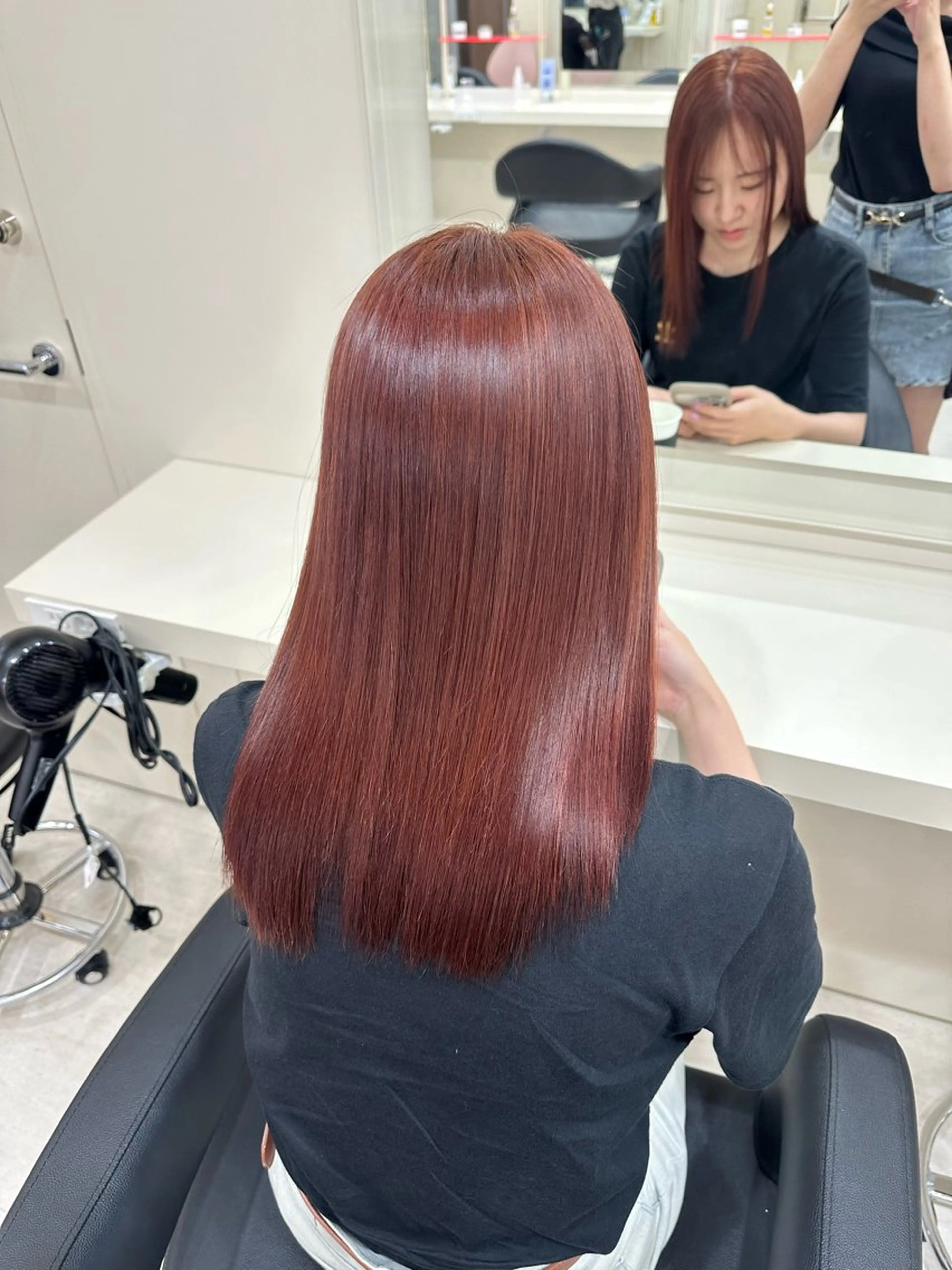 カラー ヘアカラー 🎀ツヤ髪✖︎ 暖色🎀RYUKAのヘアスタイル