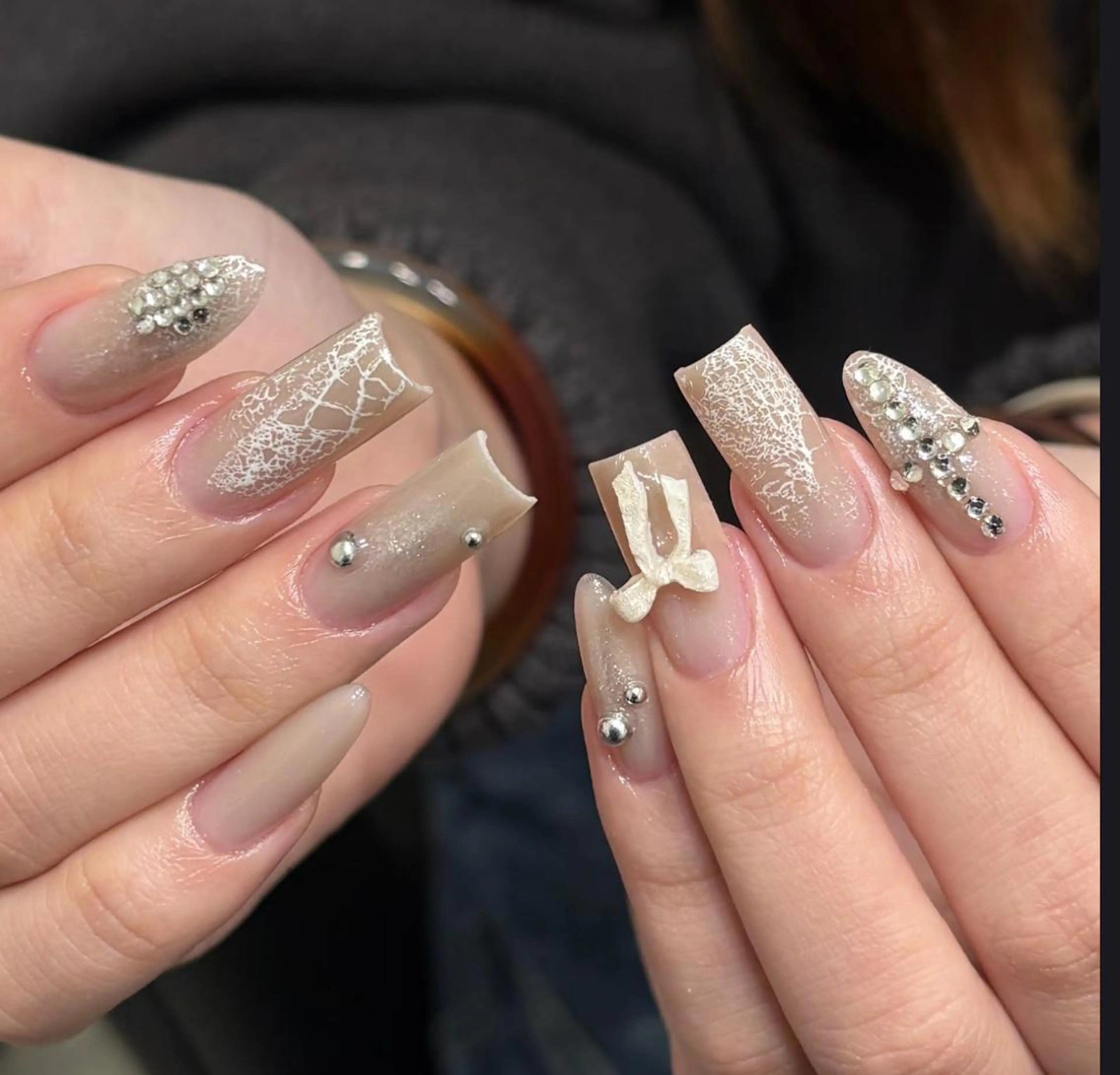 ネイル ハンドネイル ハンドケア 🍑 momo_nailのネイルデザイン