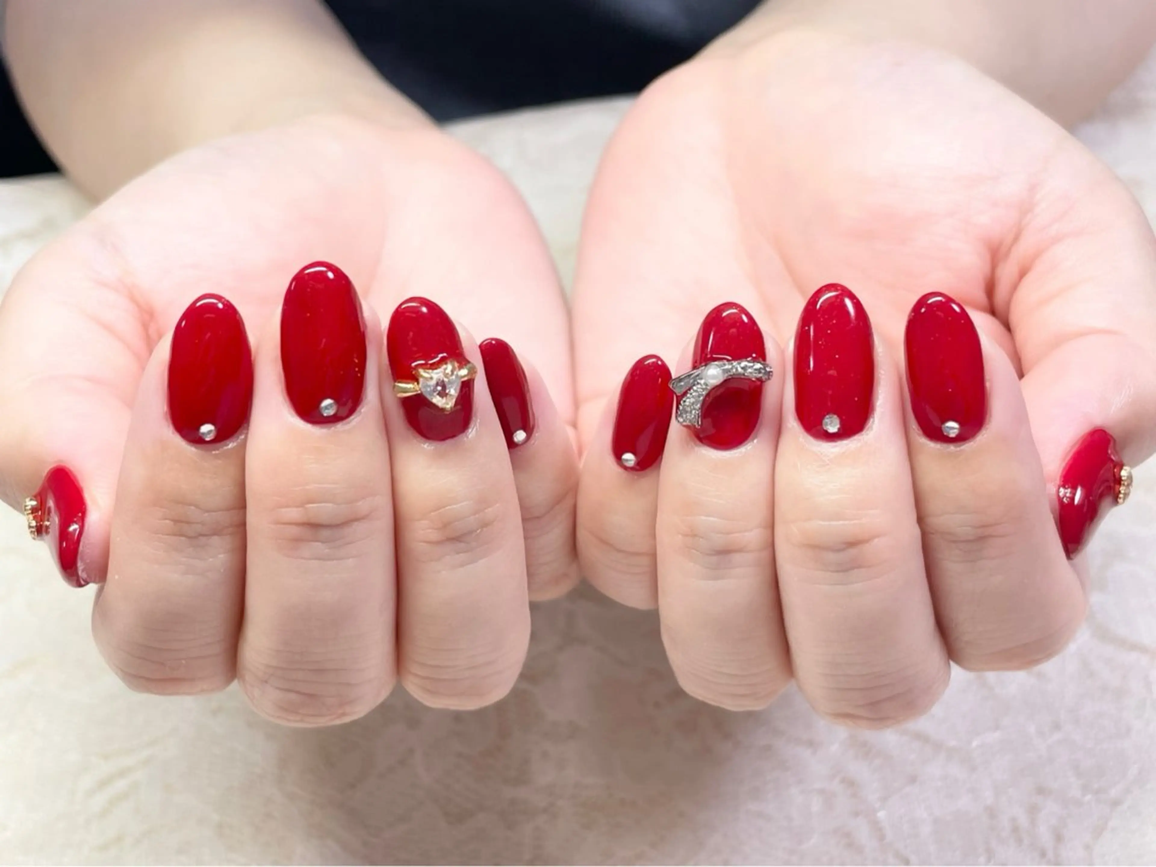 ネイル ワンカラーネイル かざま みさきのネイルデザイン