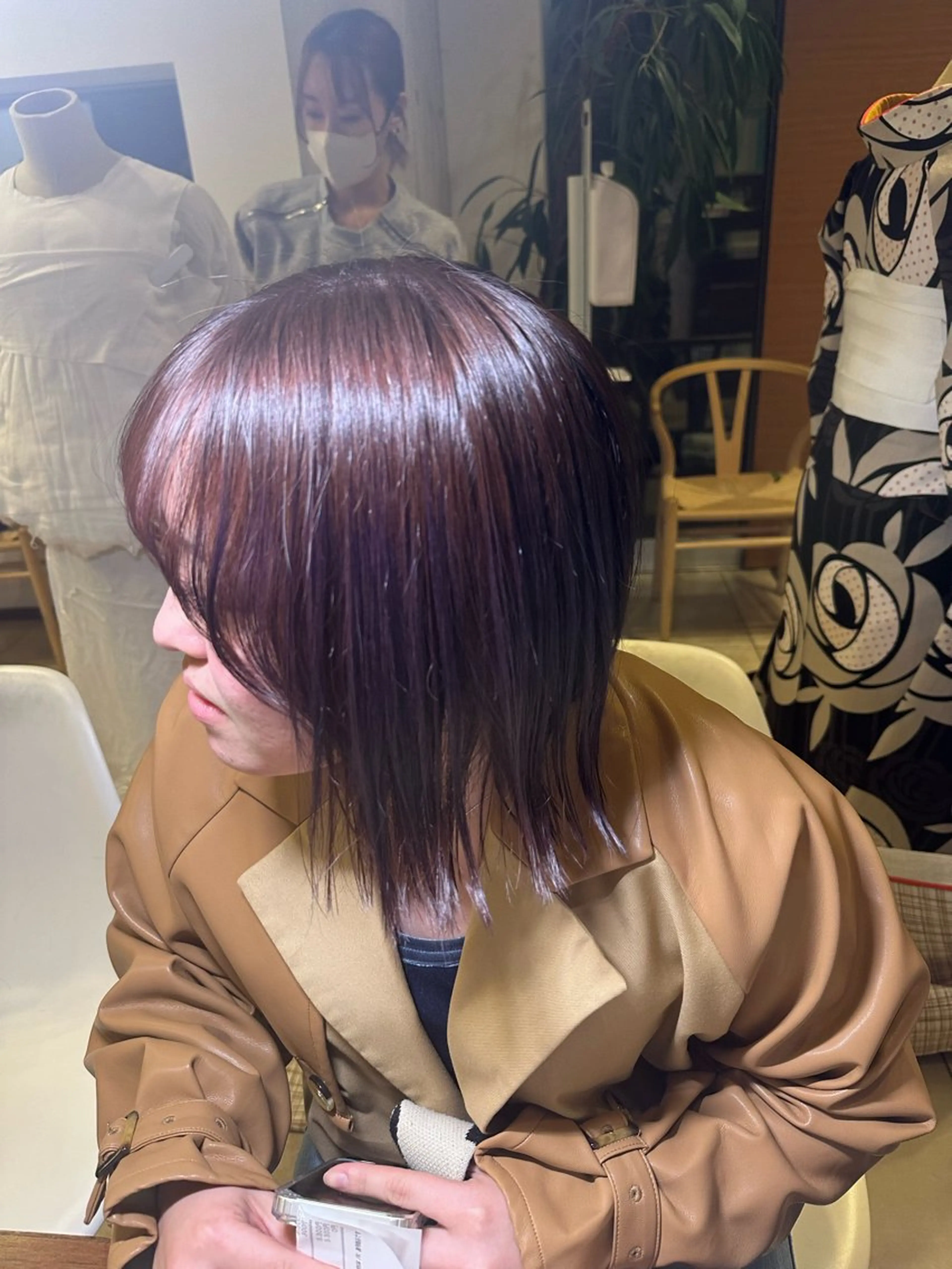 ミディアム カラー juna🌺/海外 ヘア/ハイトーンのヘアスタイル