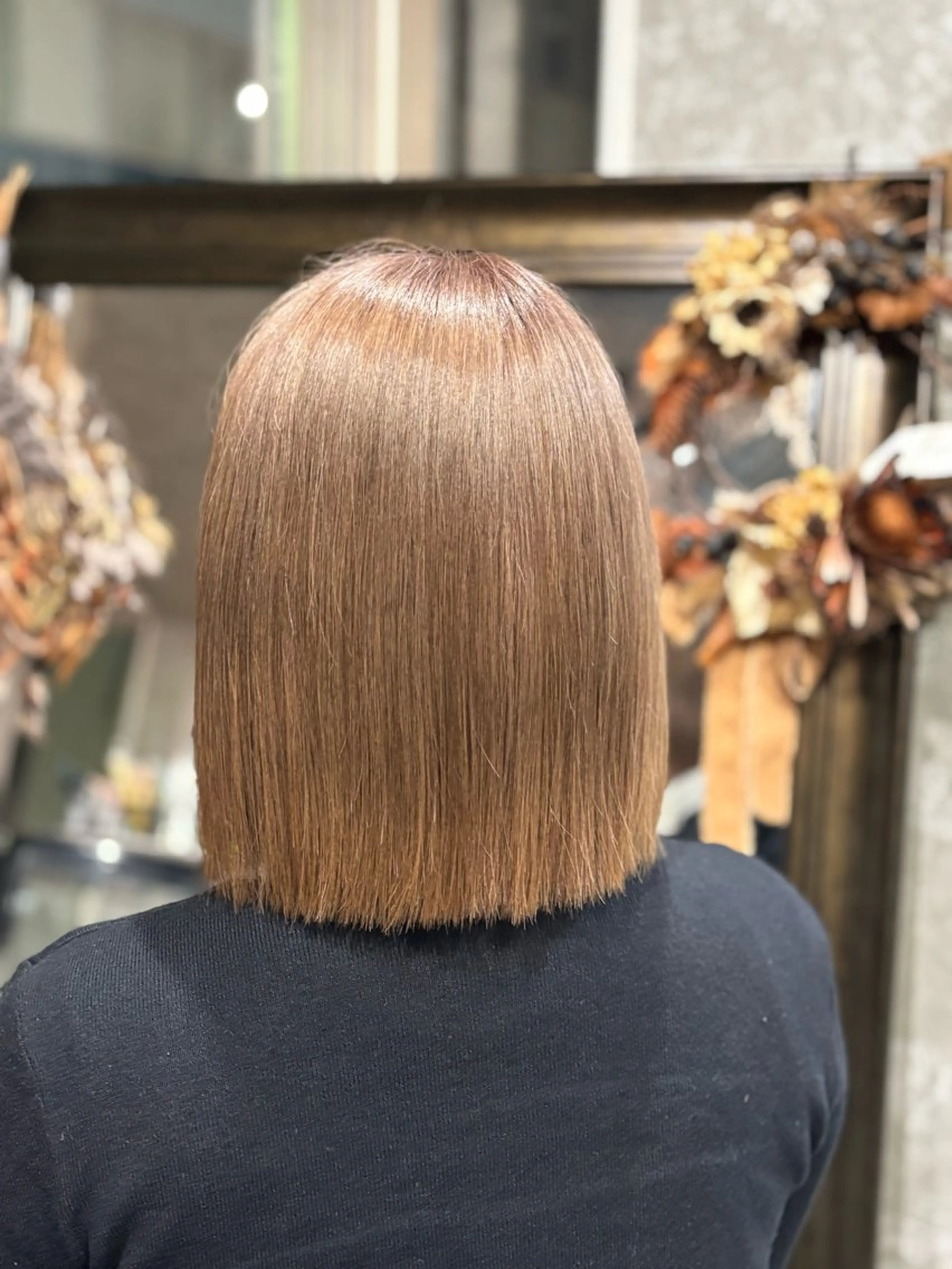 ミディアム ヘアカラー トリートメント GO GOOD.髪質 改善艶カラー小宮拓海のヘアスタイル