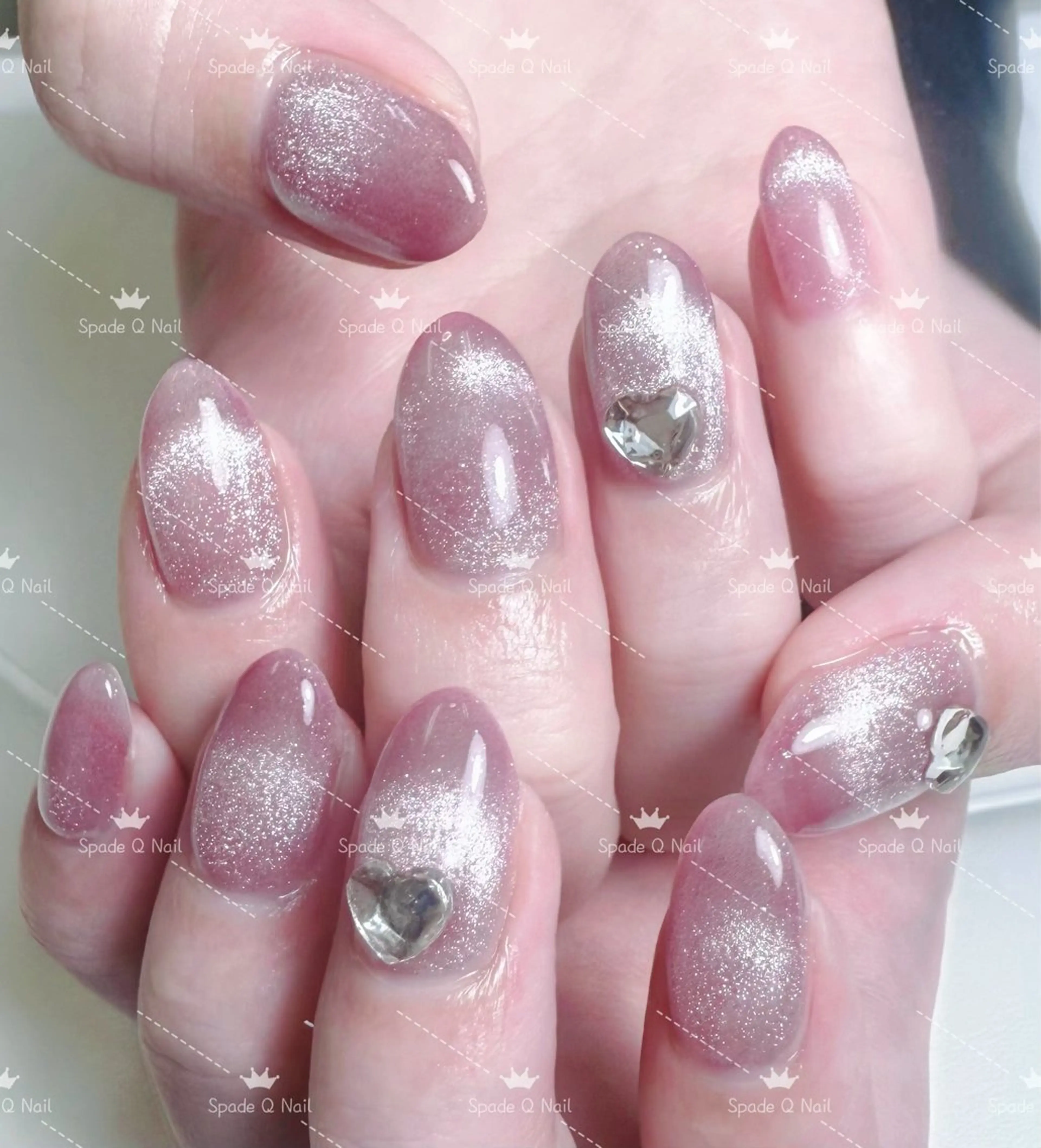 ネイル ハンドネイル ハンドケア Spade Q Nailのネイルデザイン