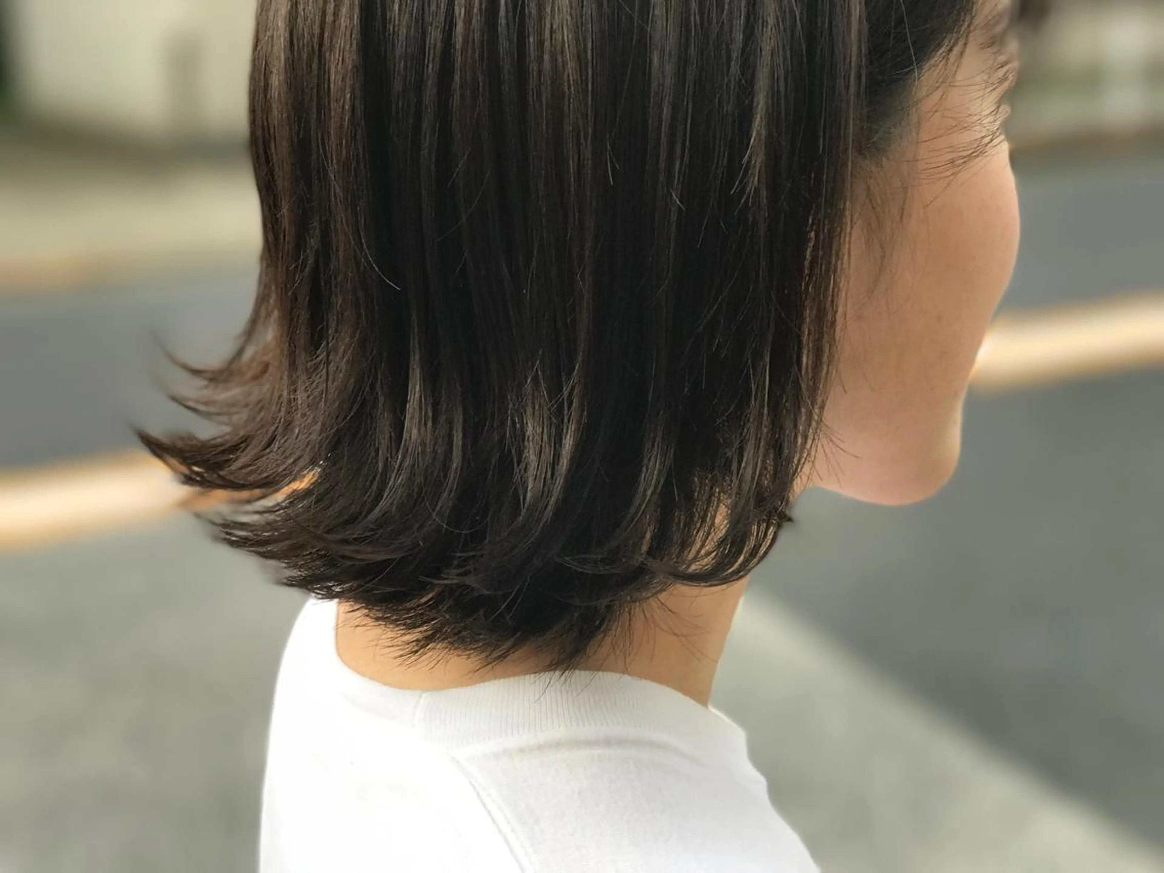 ミディアム カット ジェム　ラ　プレゼンス所属・横山 ひかりのヘアスタイル