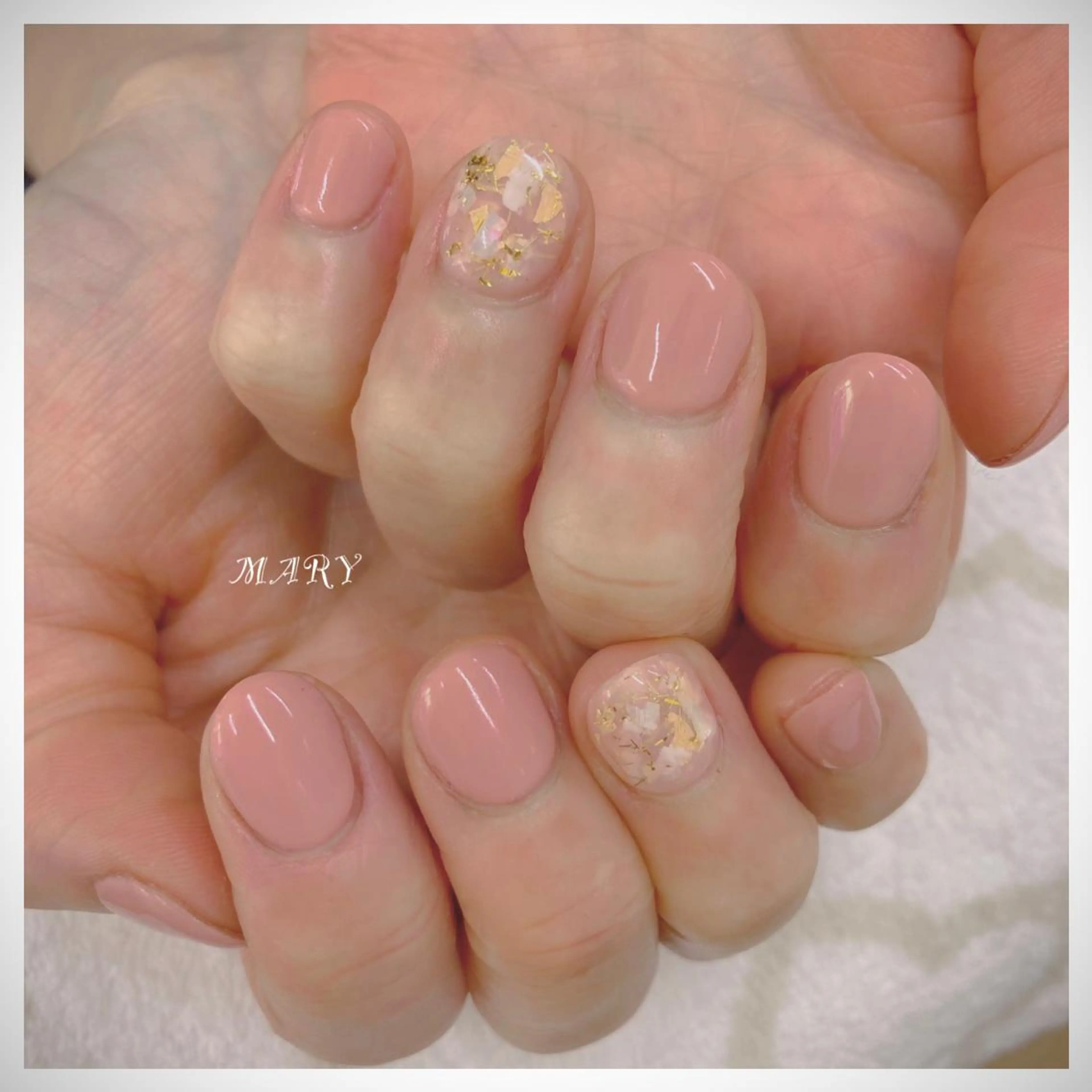 ネイル アートネイル キラキラネイル Mary nail .narumiのネイルデザイン