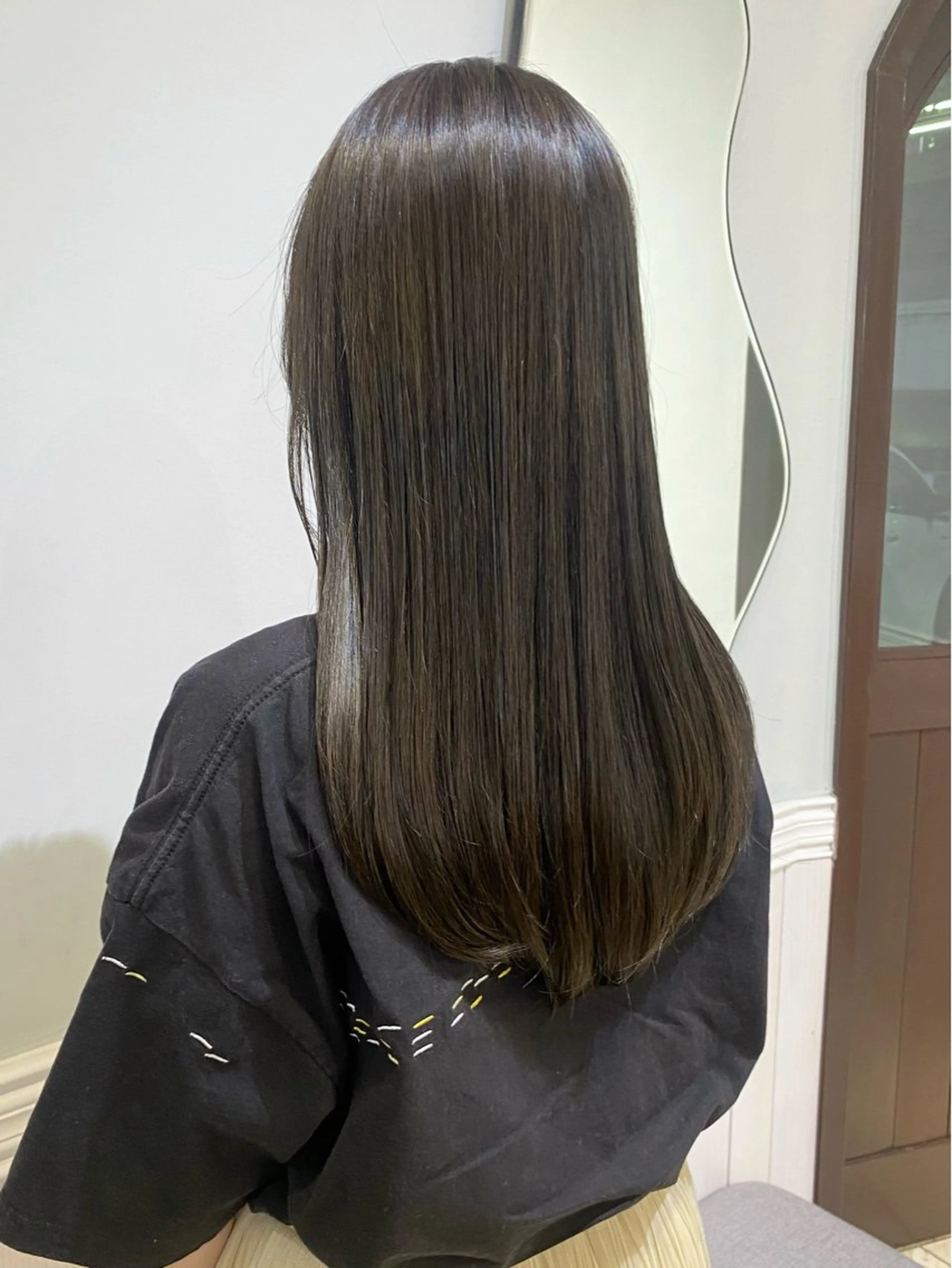 セミロング ヘアカラー トリートメント Lidee neoのヘアスタイル