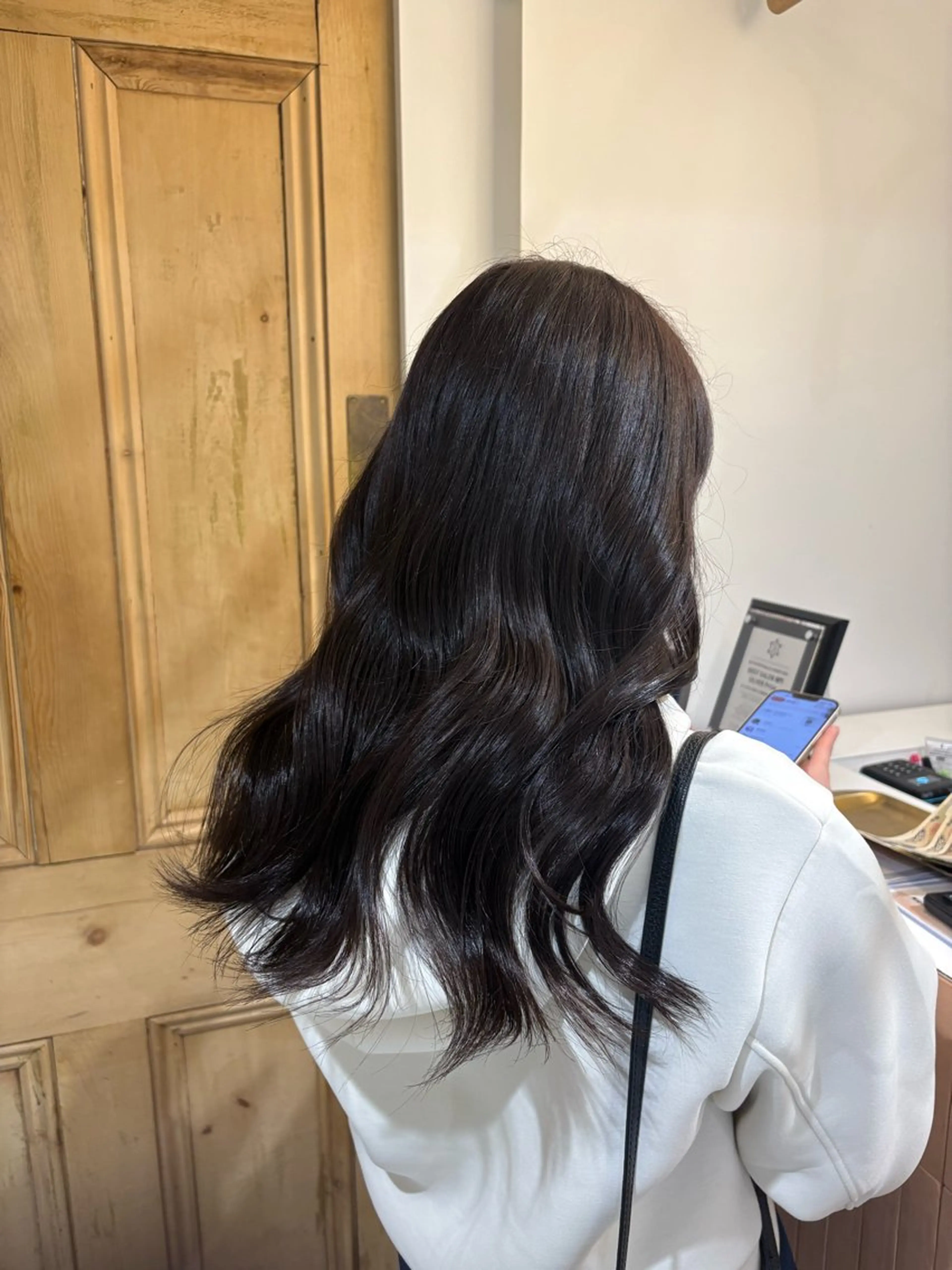 ロング ヘアカラー トリートメント 透明感カラー🌷 池袋/hanaのヘアスタイル