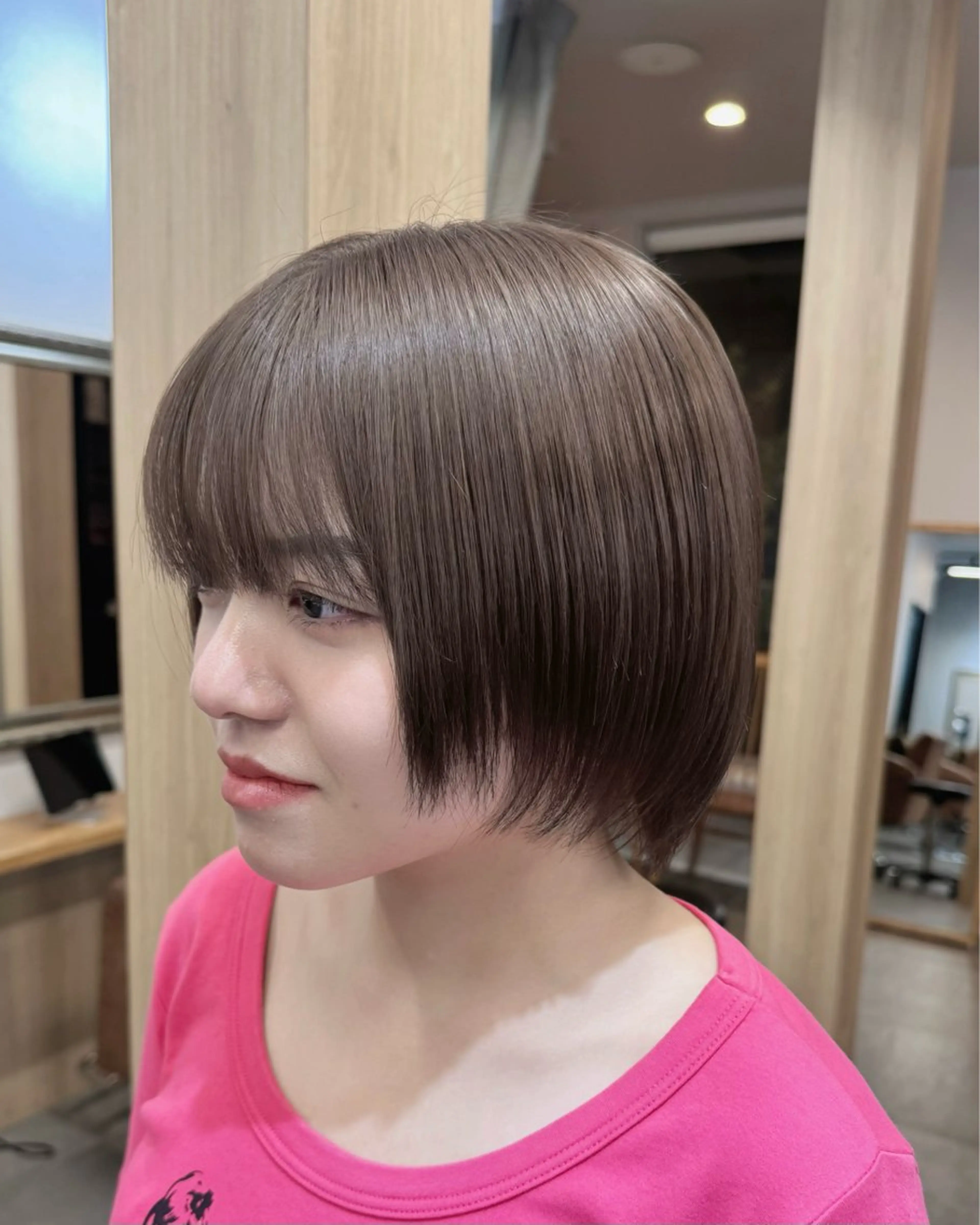 カラー ヘアカラー トリートメント 縮毛矯正/艶カラー /髪質改善/せいぎのヘアスタイル