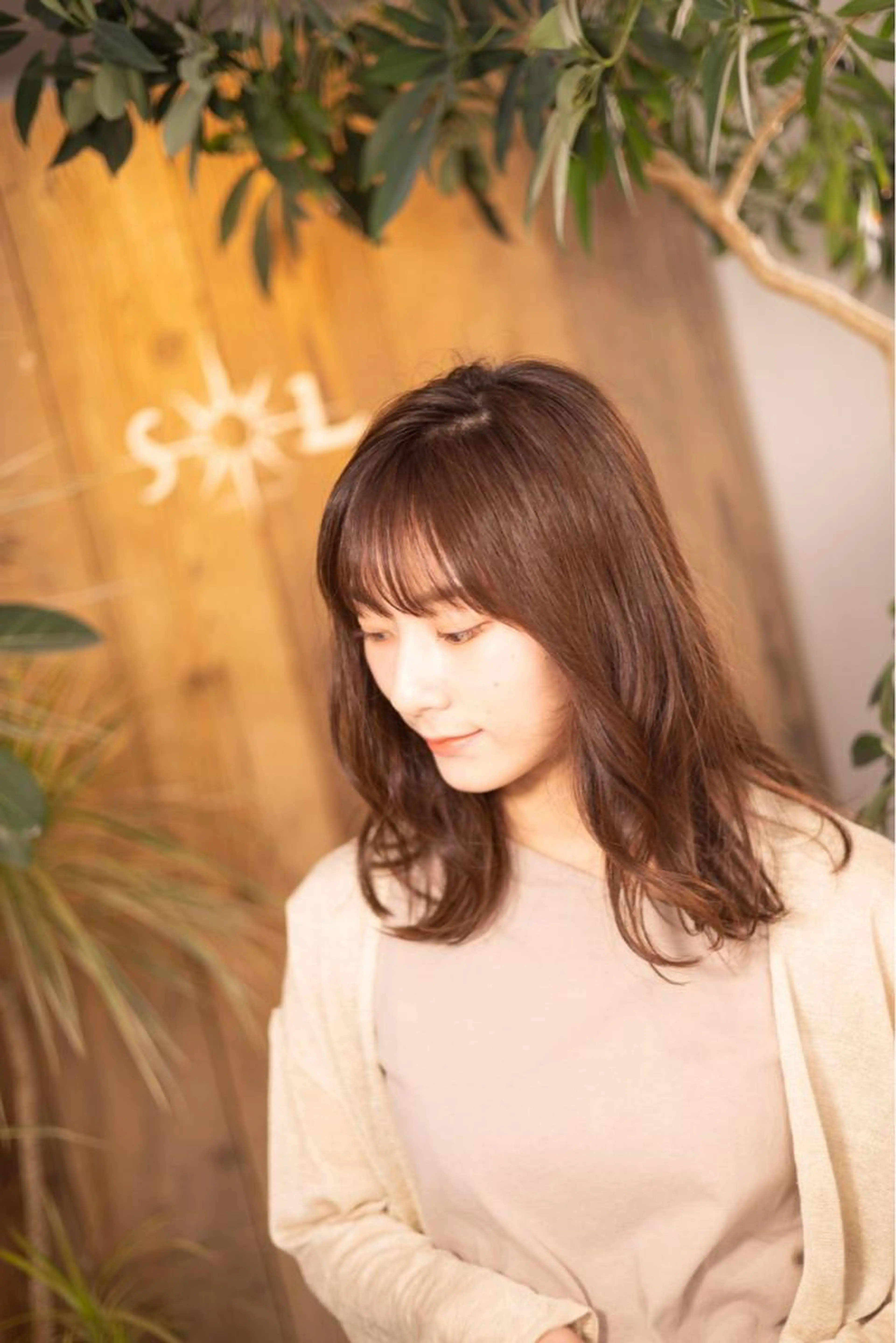 【人気No. 1】全体イルミナカラー＋カット＋3ステップトリートメント　（ミスト付き✨）（ハホニコtr）ロング料金なしの写真