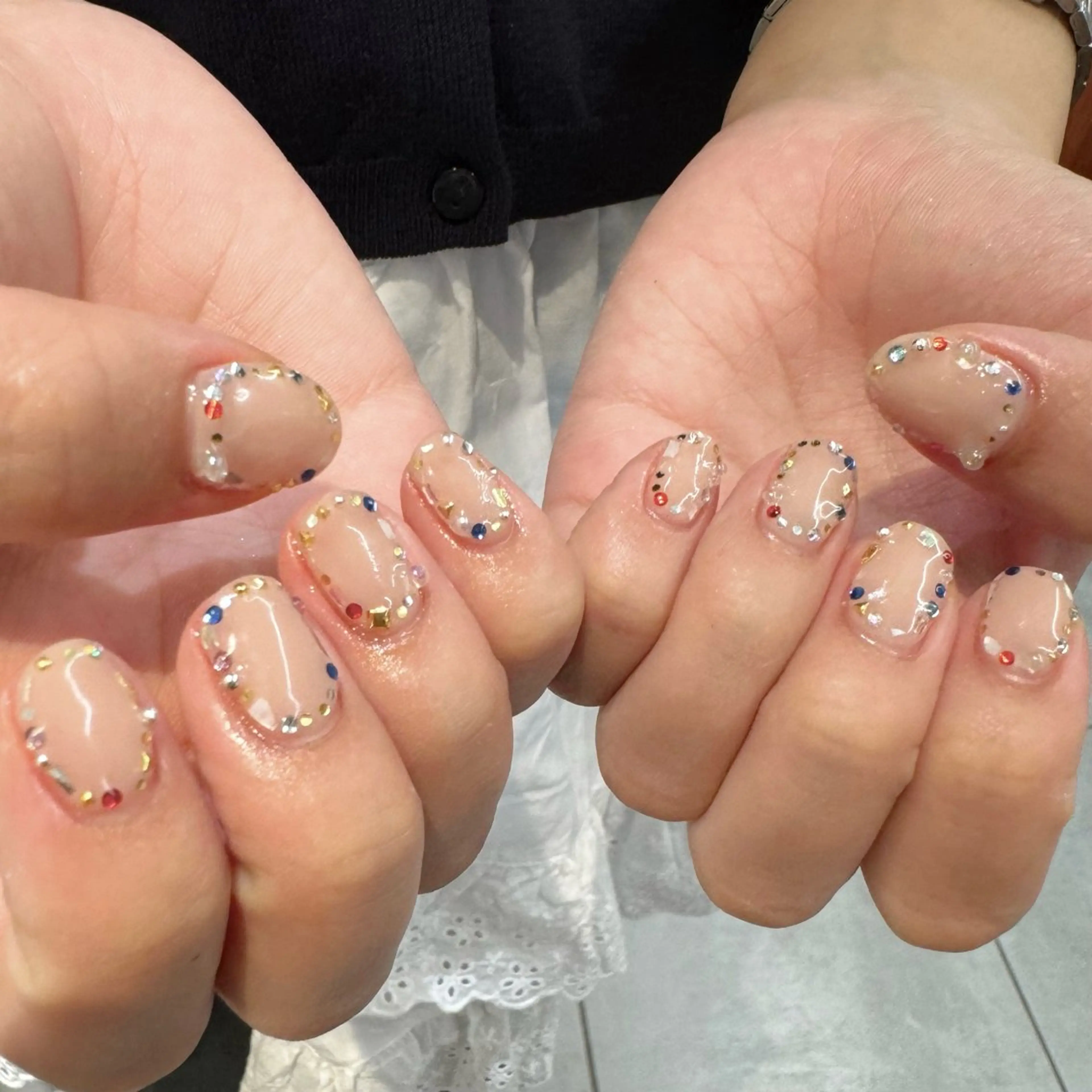 ネイル アートネイル ハンドネイル ハンドケア Chizuru ☾ ໋のネイルデザイン