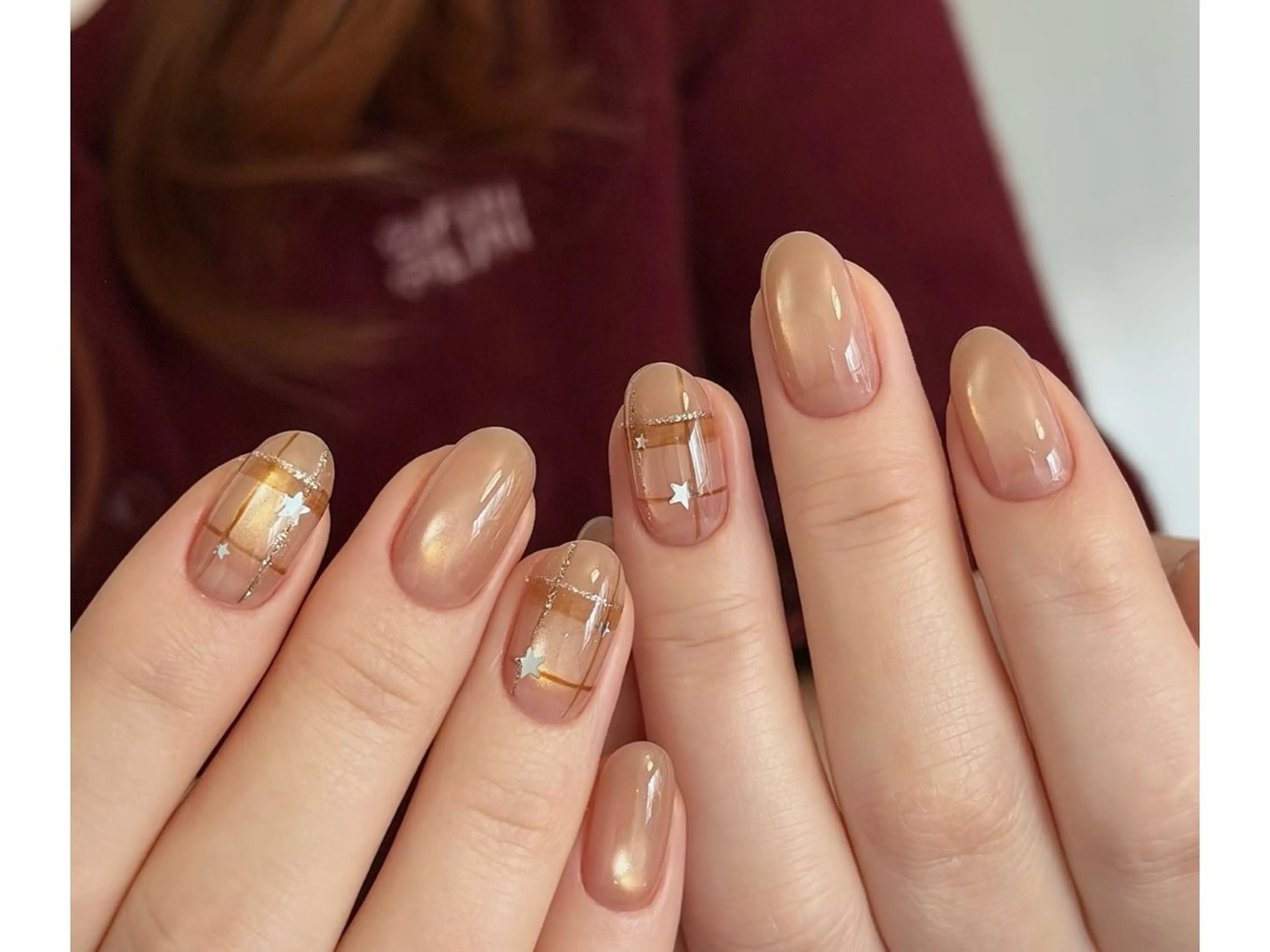 セミロング ハンドネイル Atelier nail salonのネイルデザイン