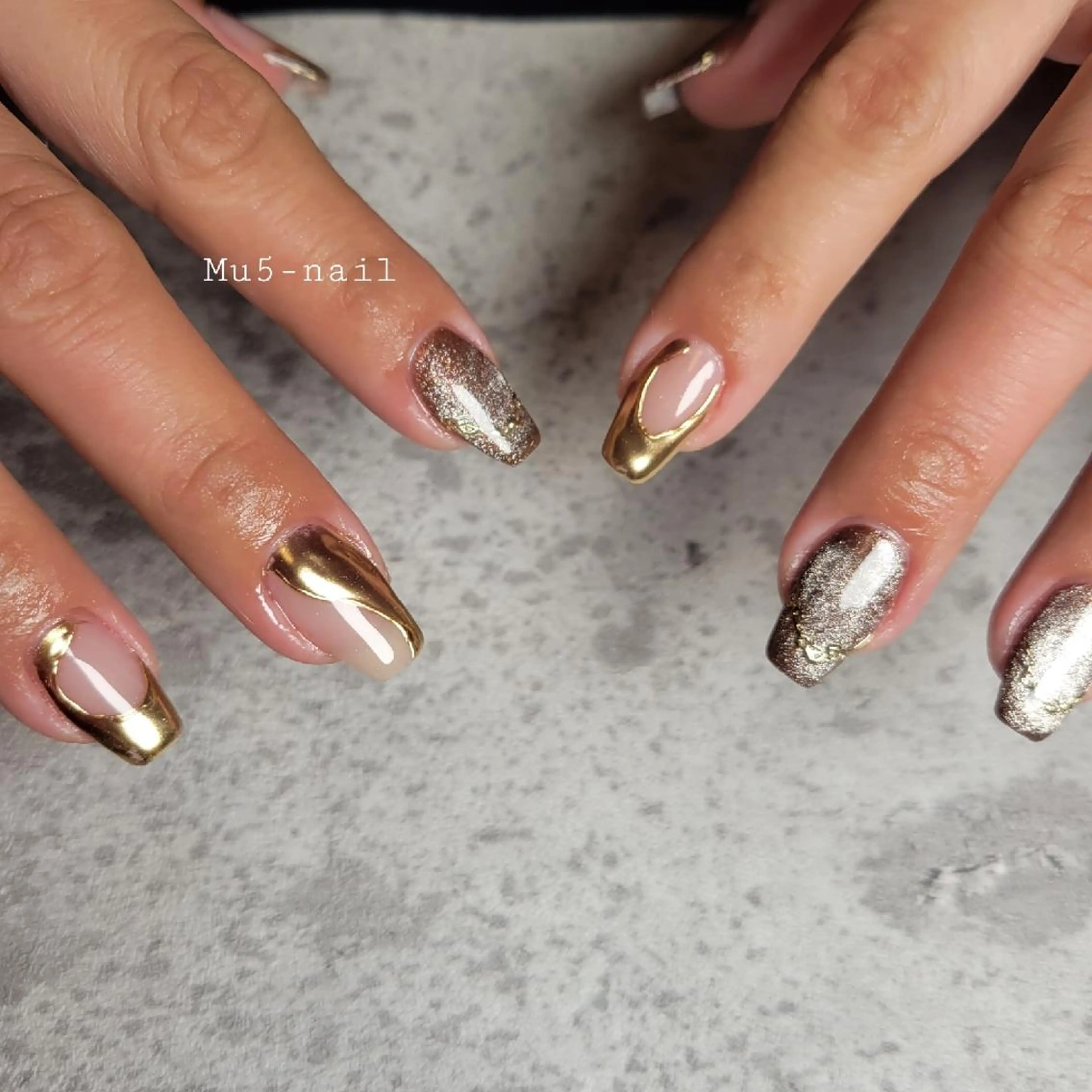 ネイル MU5-nail 金山ネイルサロンのネイルデザイン