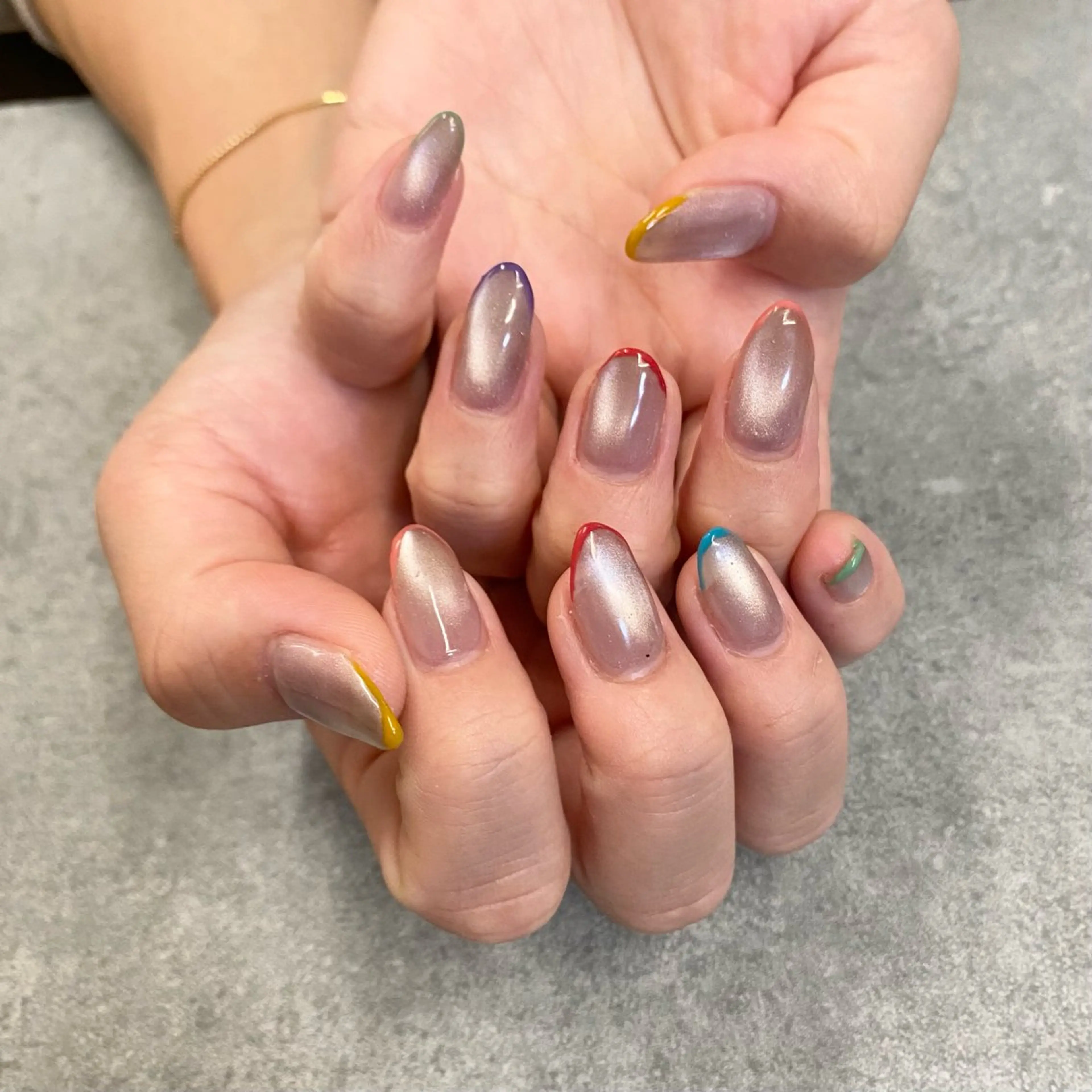 ネイル フレンチネイル ハンドネイル nail salon muuのネイルデザイン