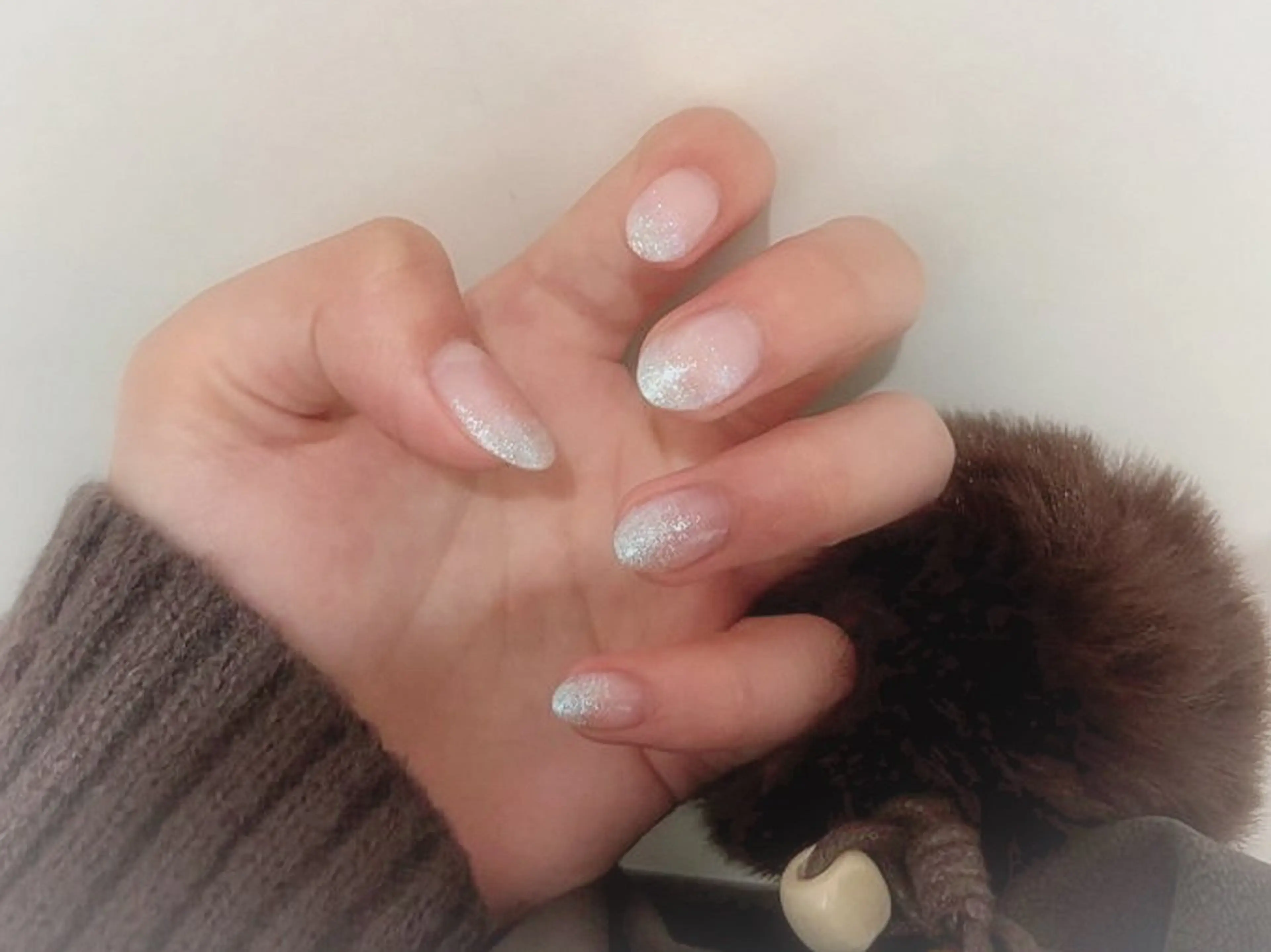 ネイル ブルー ハンドネイル puccimaSH 🫧Miuのネイルデザイン