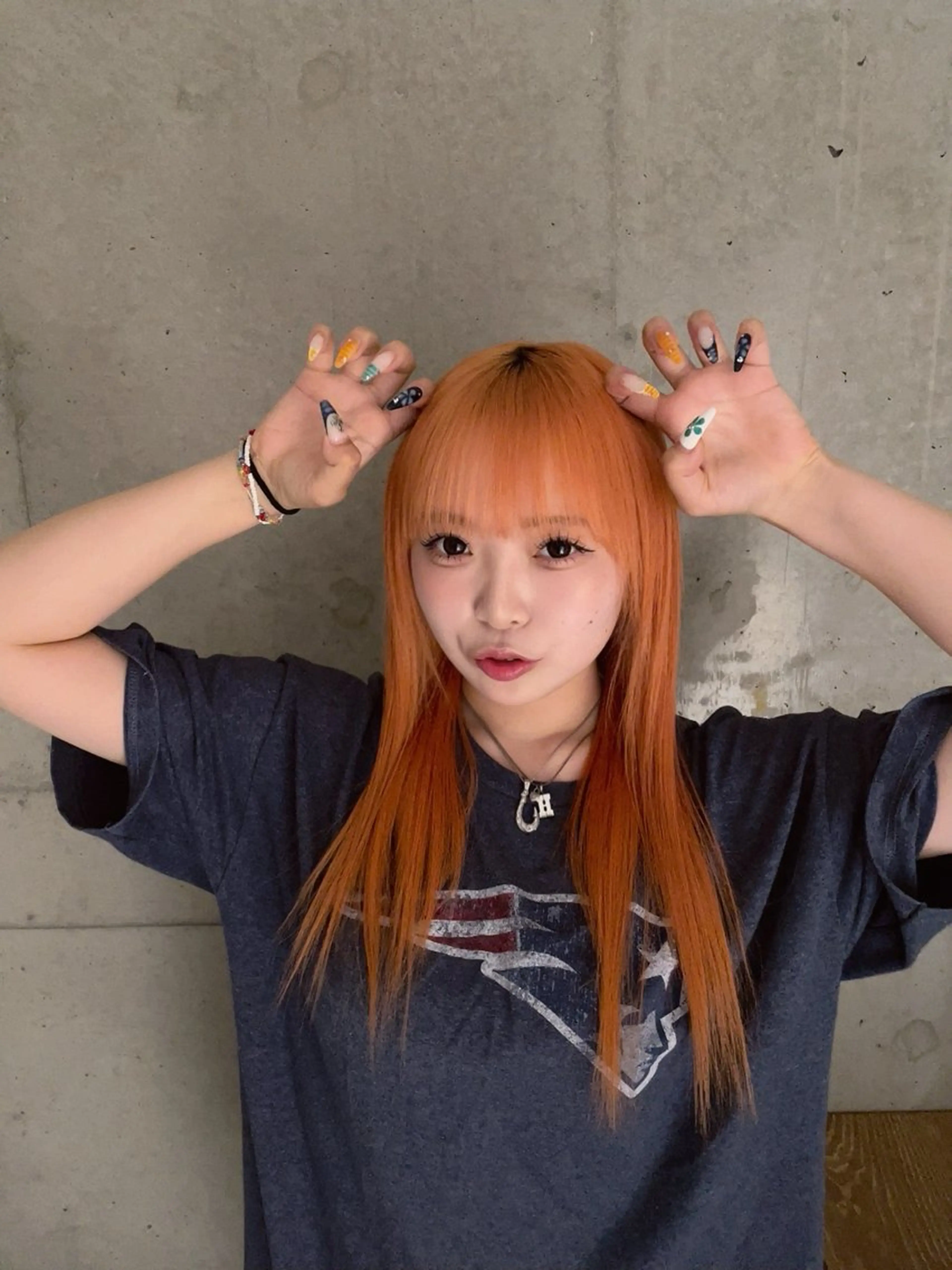 セミロング 名古屋ハイトーン/ 🐶ブリーチ専門店のヘアスタイル