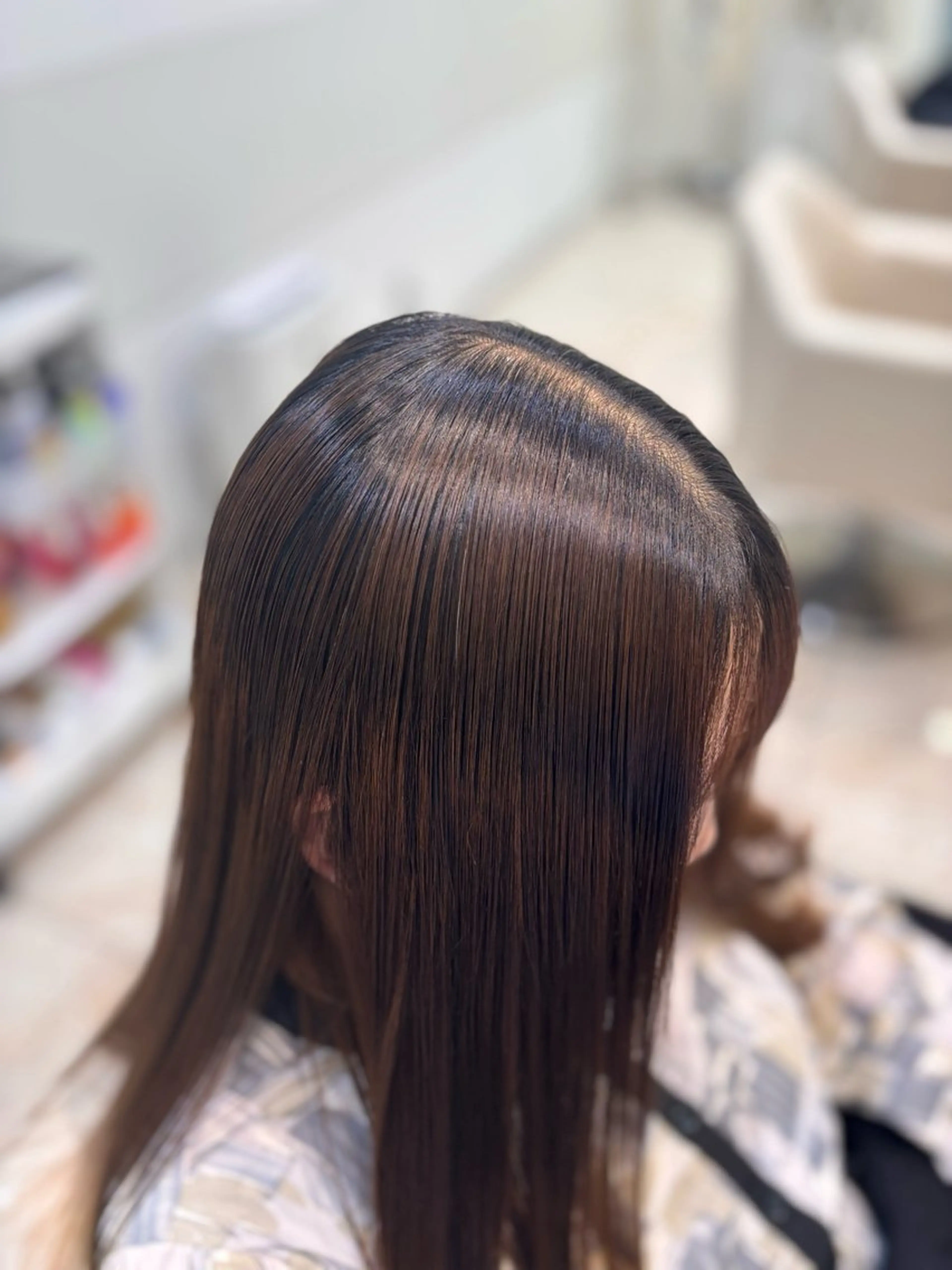 ロング 縮毛矯正 ナチュラルカラー/ ヘッドスパ/まゆ🐼の眉毛・アイブロウイメージ