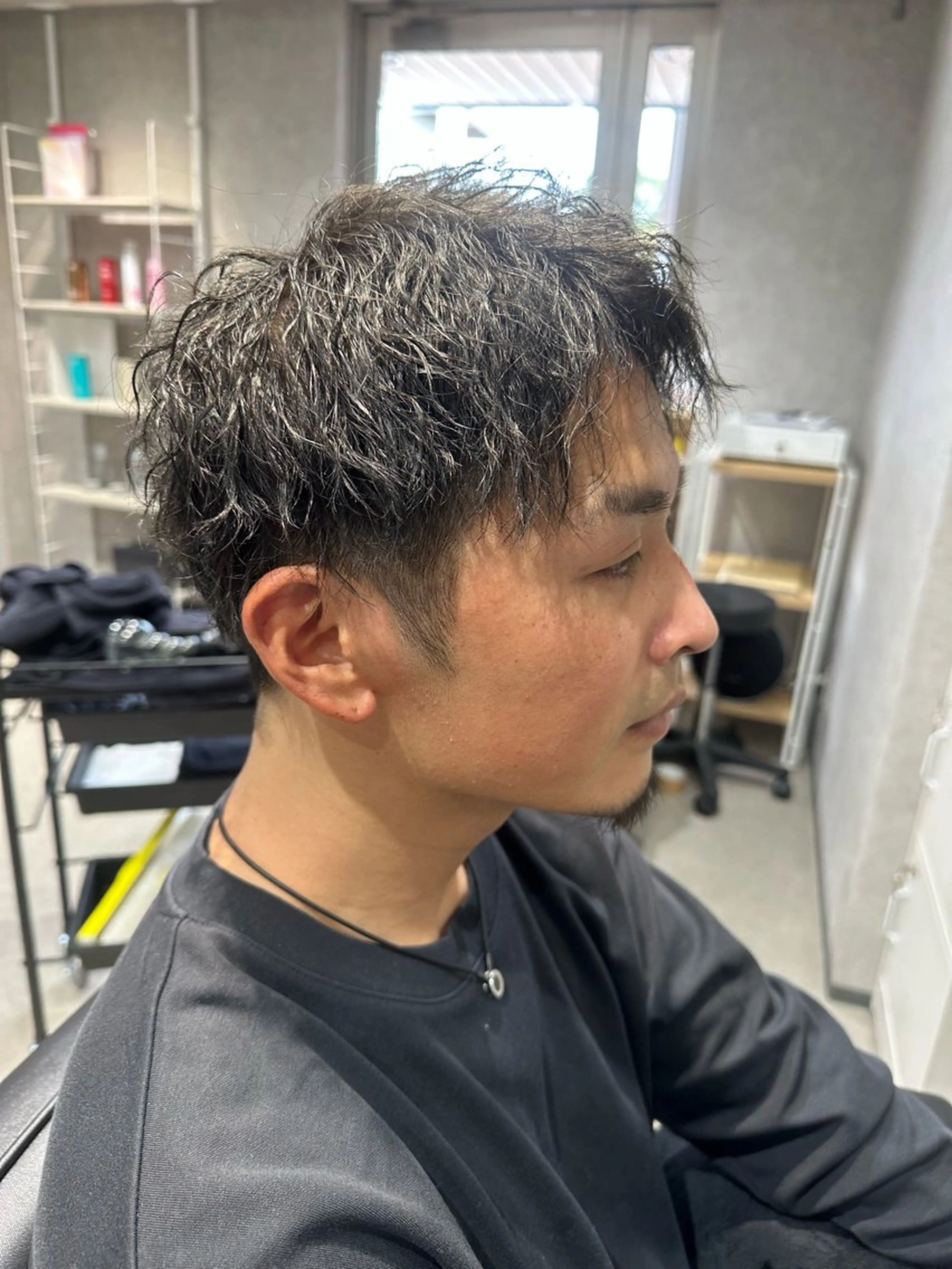 メンズ 森 沙織のヘアスタイル