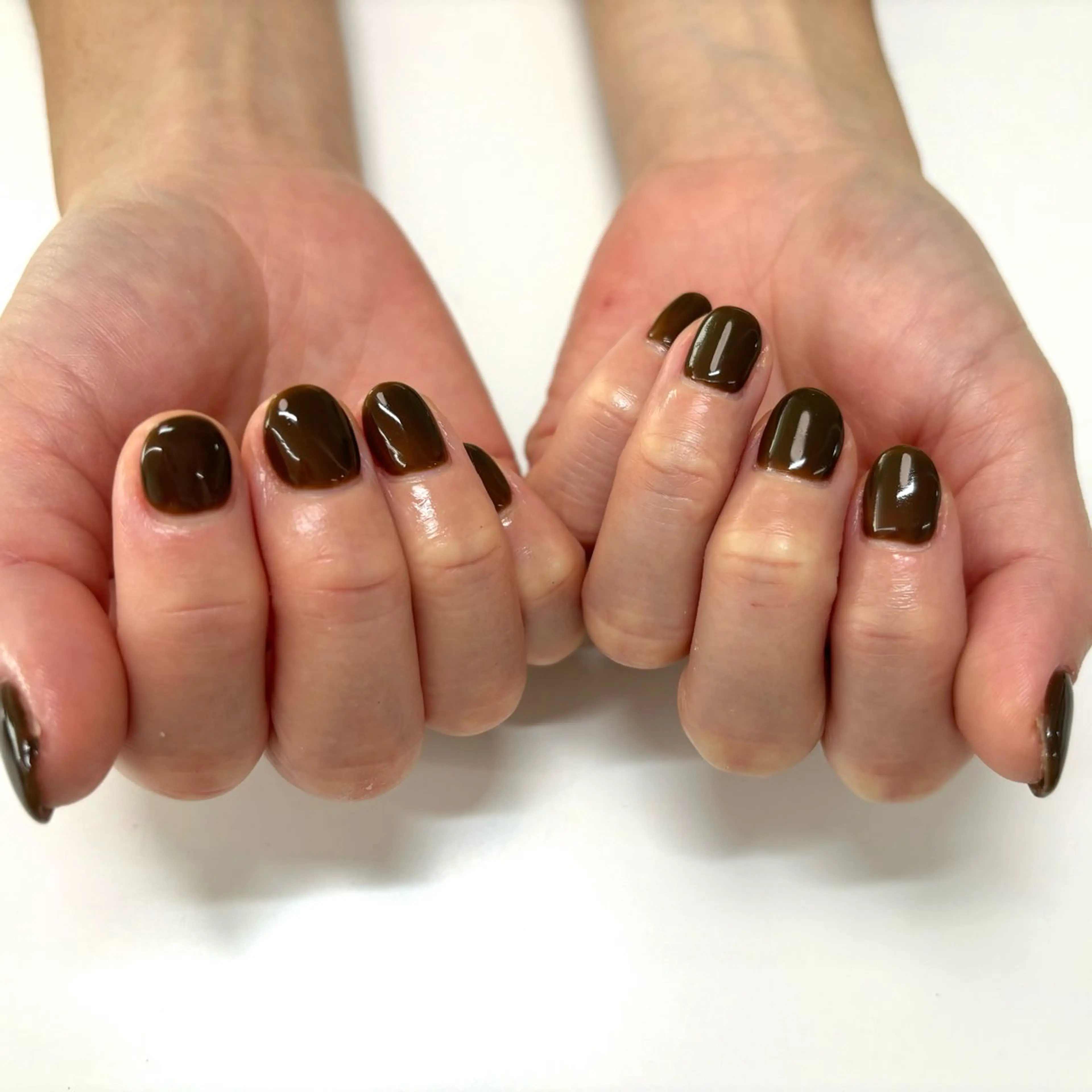 ネイル ワンカラーネイル SHIMA YURIEのネイルデザイン