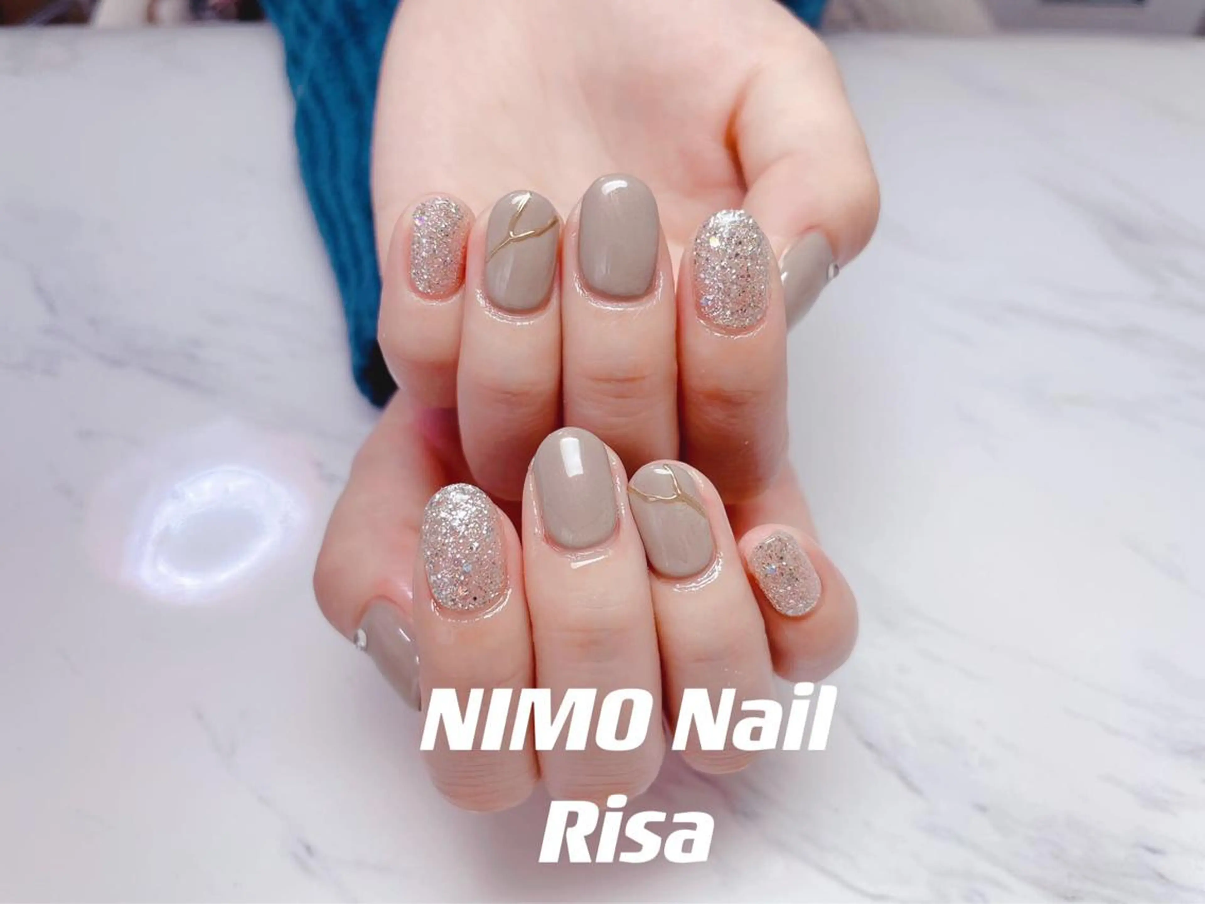 ネイル ハンドネイル ハンドケア RI SA☀️ リサのネイルデザイン