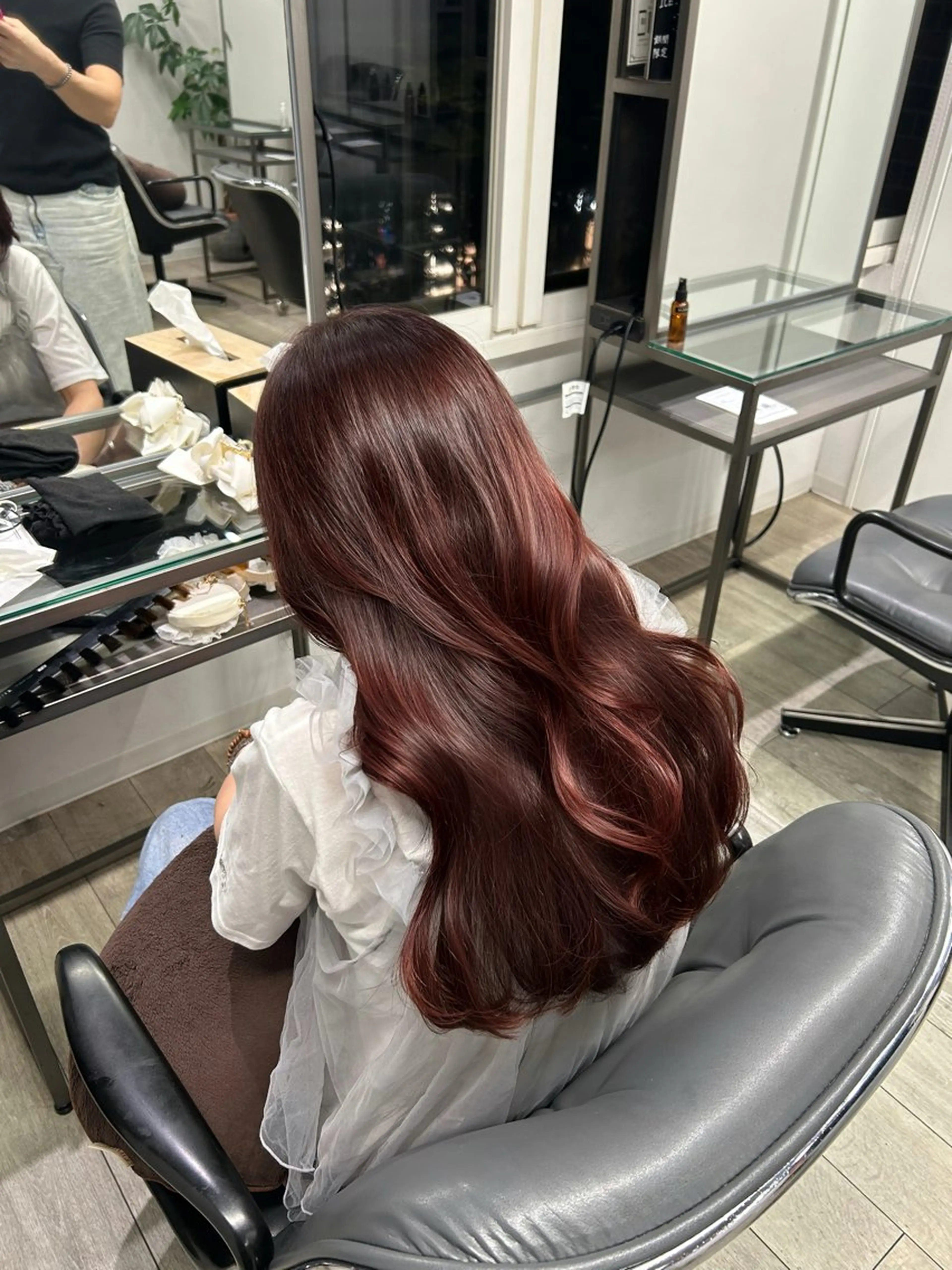 透明感カラー🌷&髪質改善TOKIOトリートメント✨️の写真