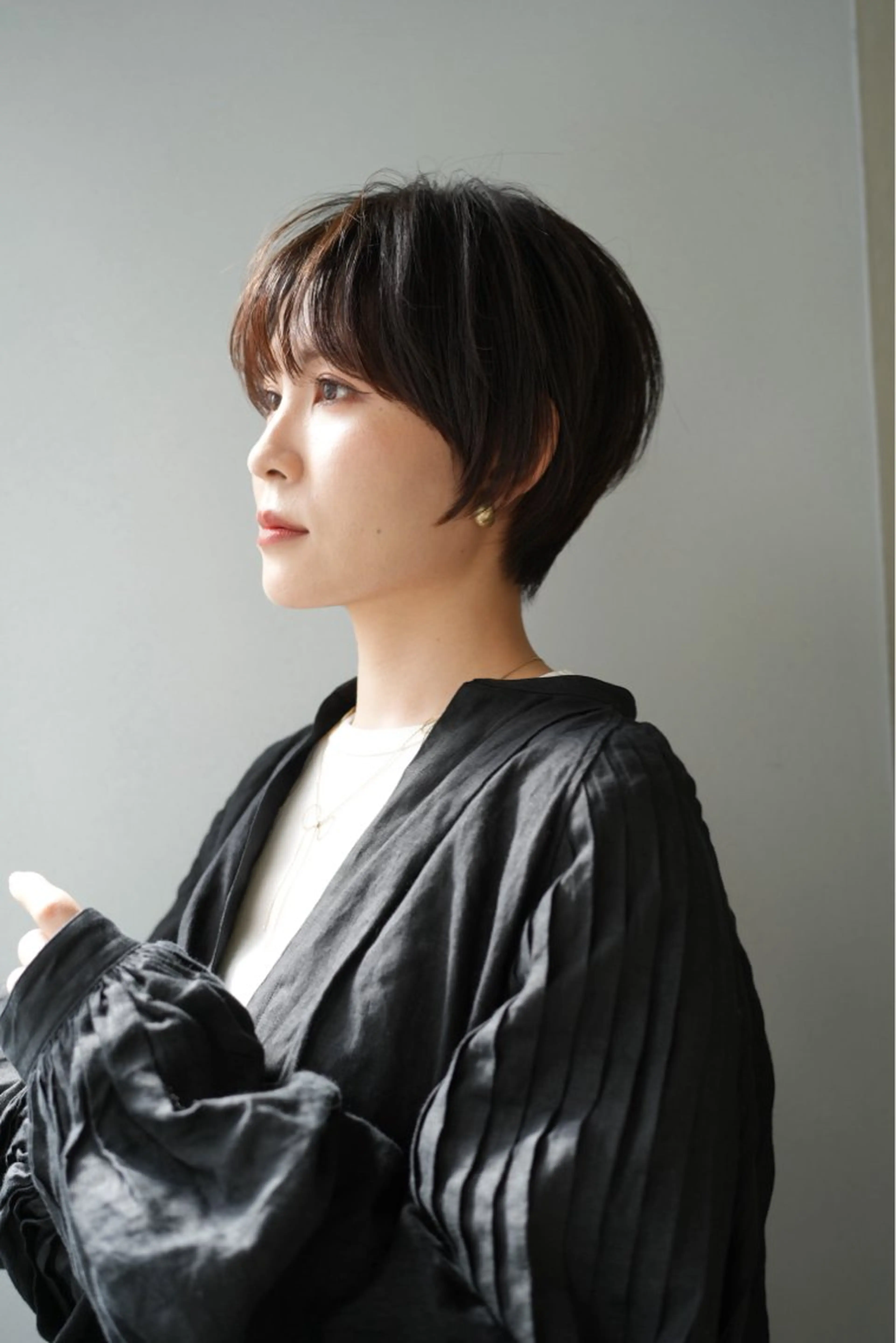 ショート 小野 明日香のヘアスタイル