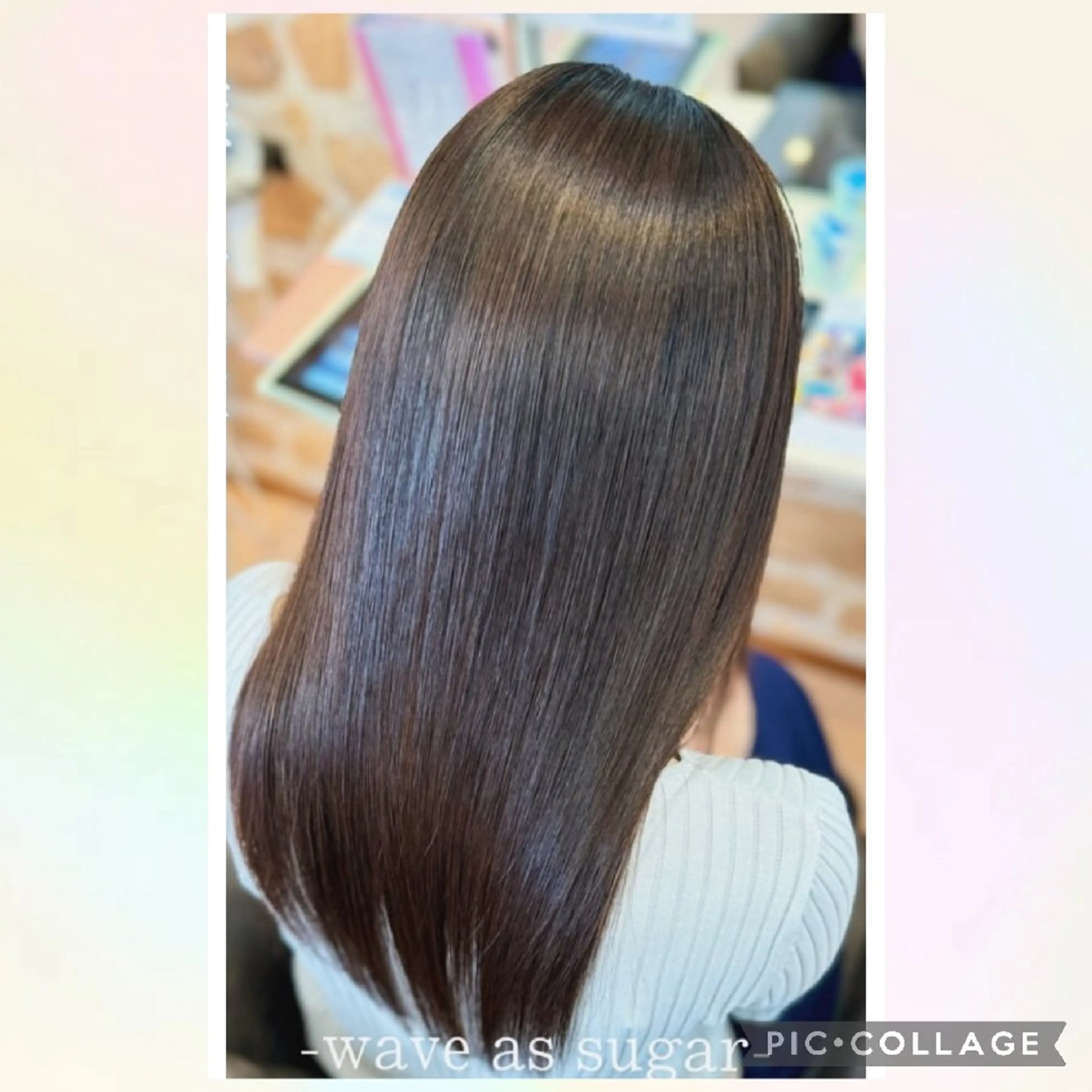【ミニモ学割U24歳 限定】カット+カラー+トリートメント 胸下+1100円の写真