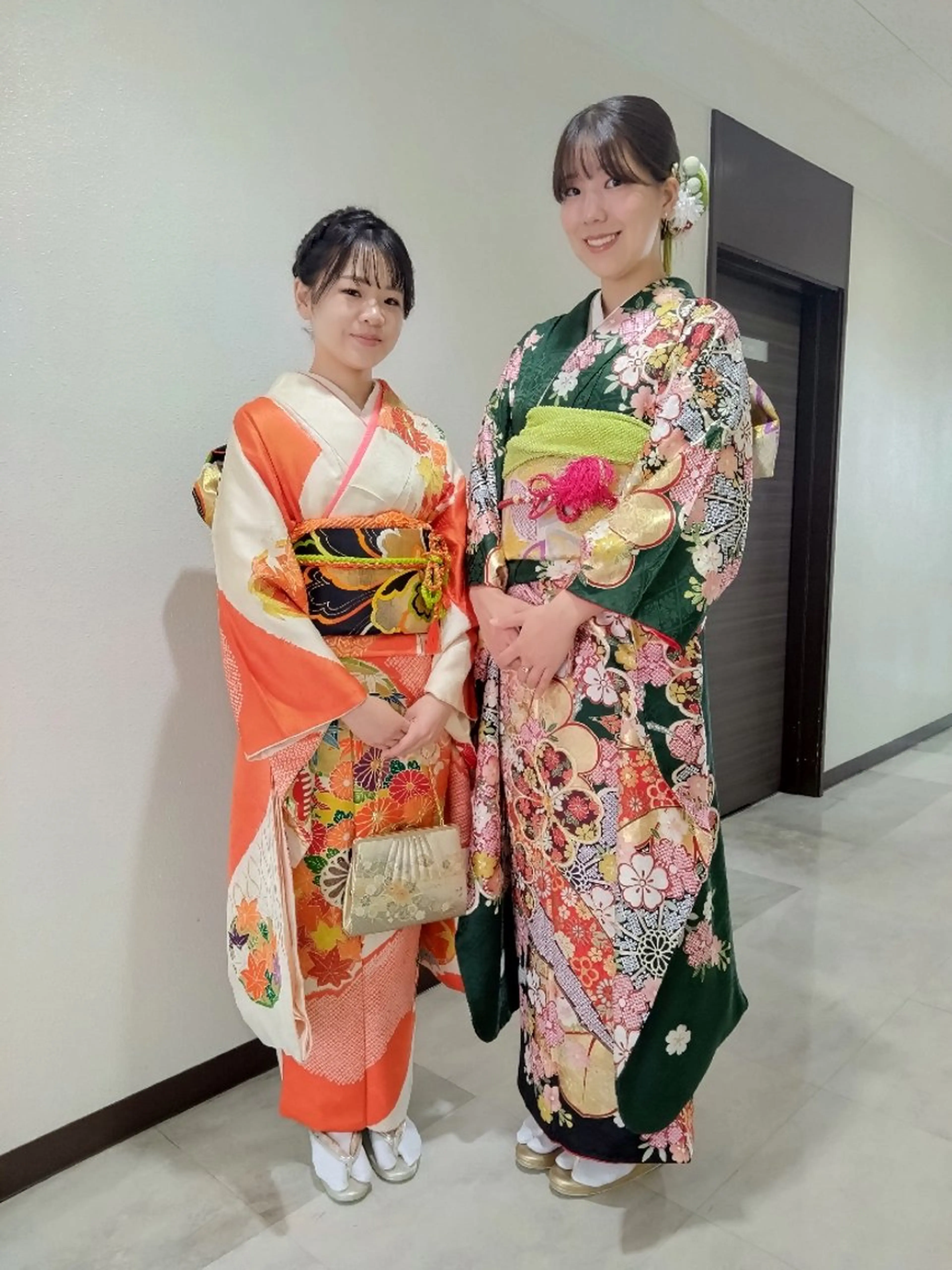 セミロング ヘアアレンジ 着付け Hair&Make  Delight*のヘアスタイル