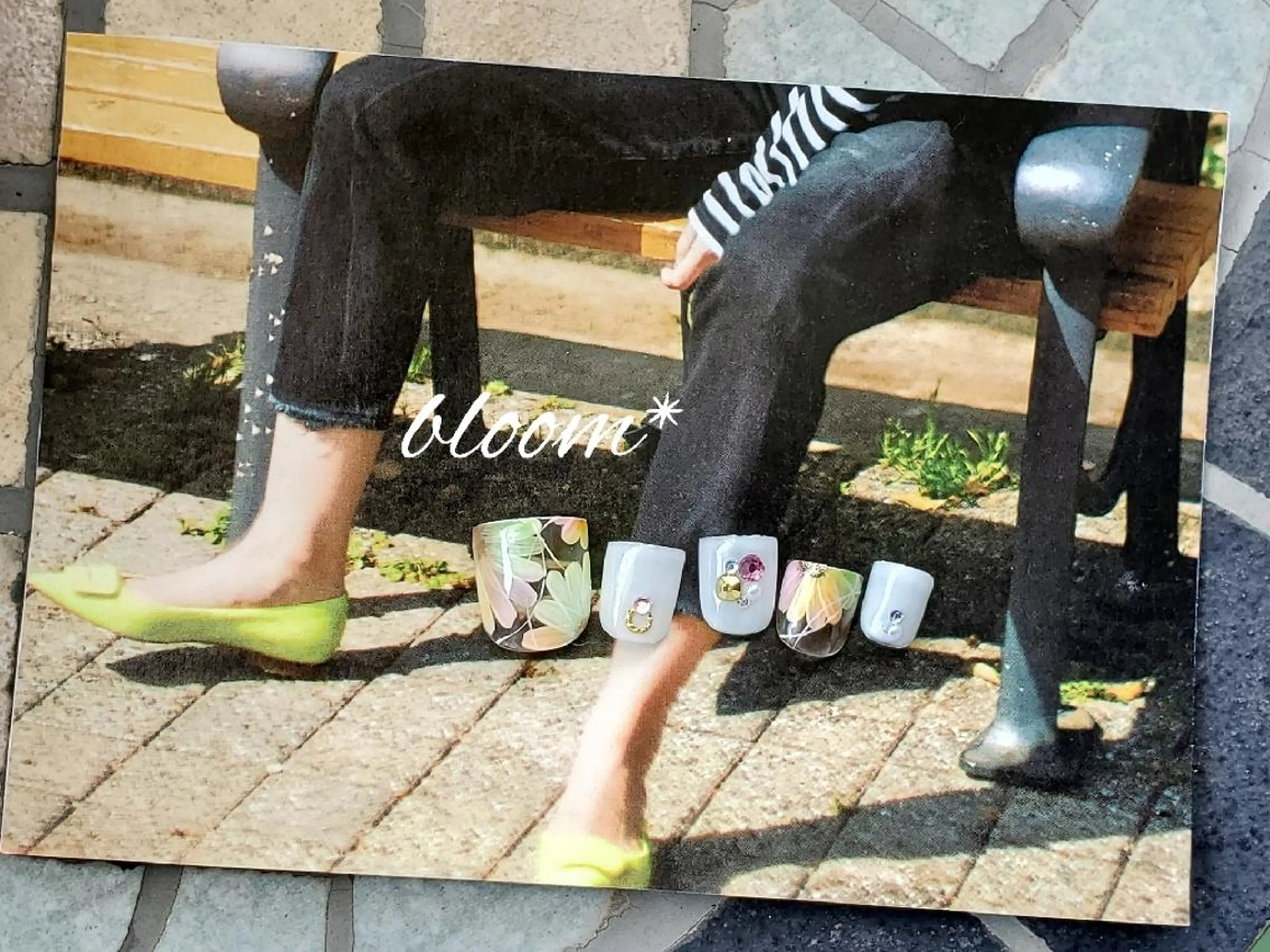 ネイル フラワーネイル bloom *のネイルデザイン