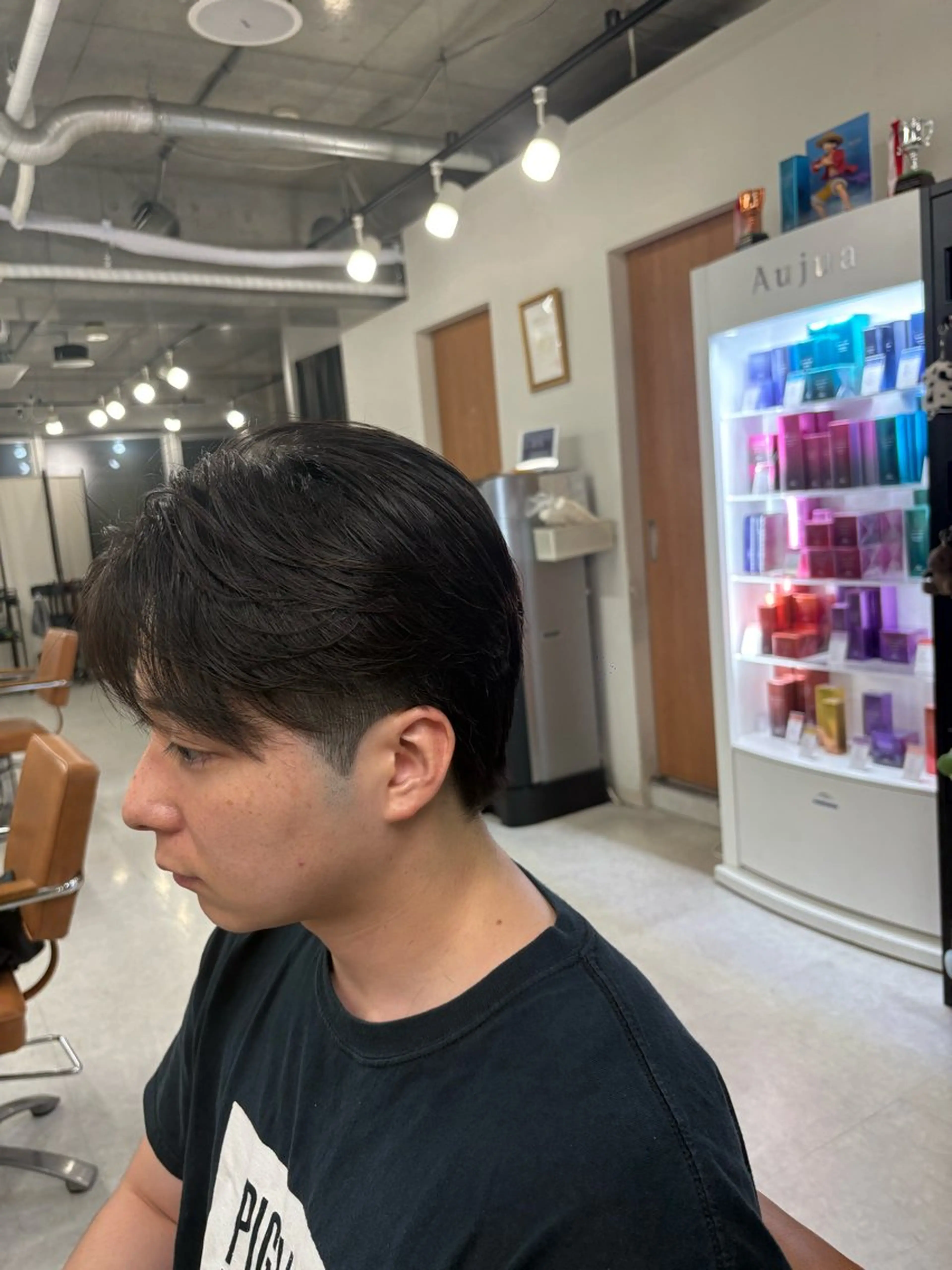 パーマ メンズ フェザーパーマ メンズパーマ メンズパーマ特化 園田 楓莉のヘアスタイル