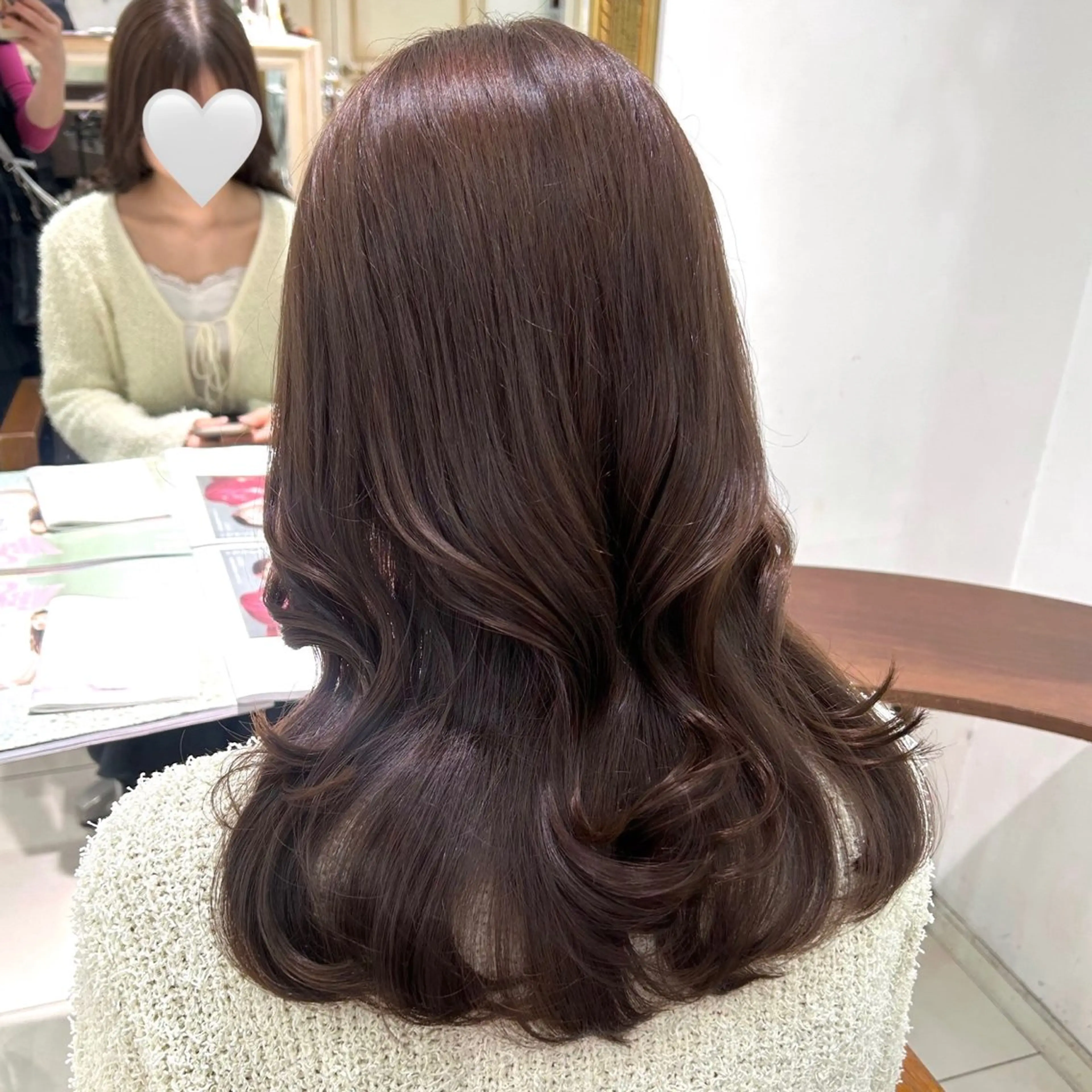 ロング カラー カット ヘアカラー トリートメント 透明感カラー 古山 結季🌙🖤のヘアスタイル