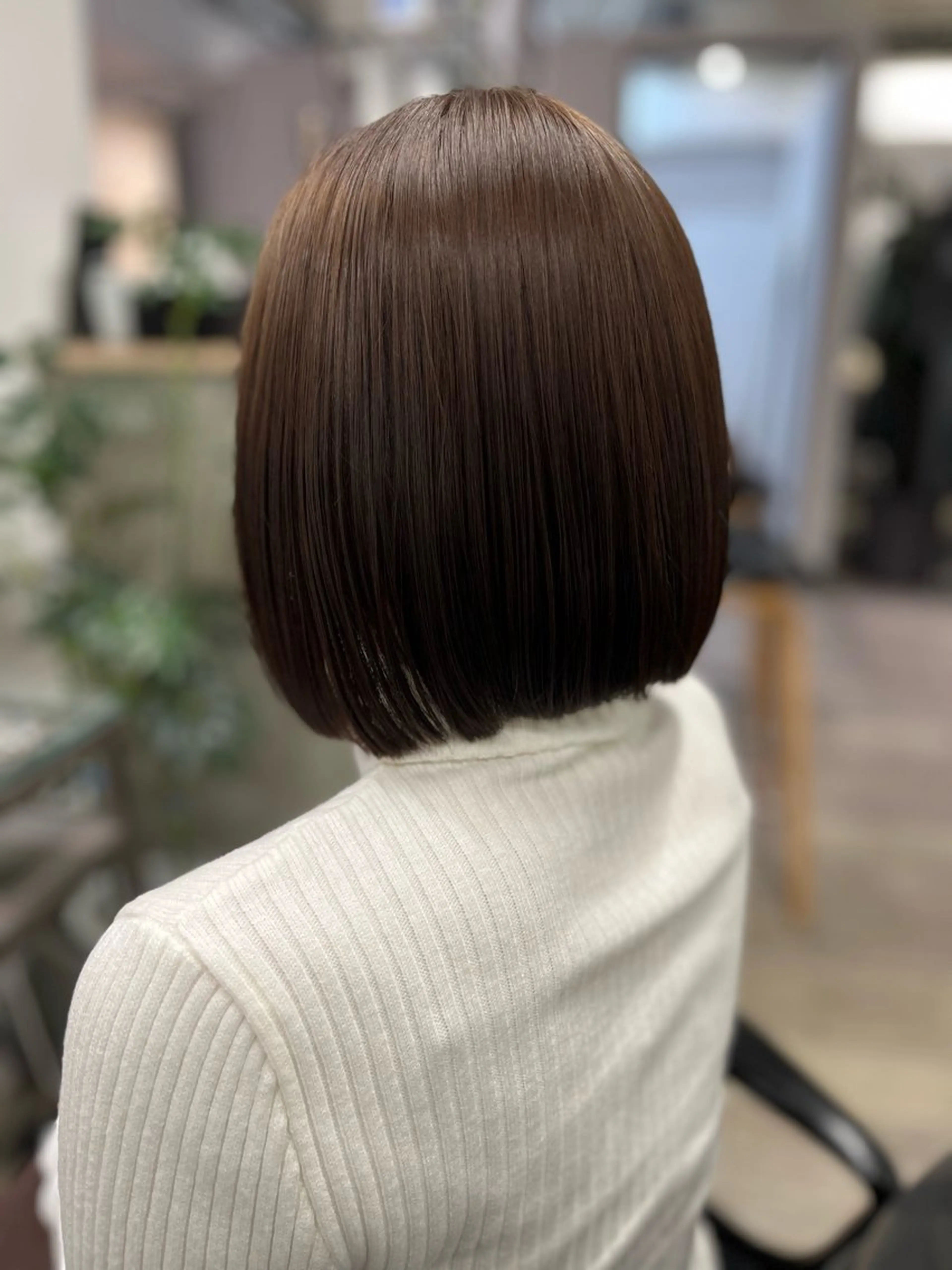 ショート JIN/暖色カラー /髪質改善/艶髪のヘアスタイル