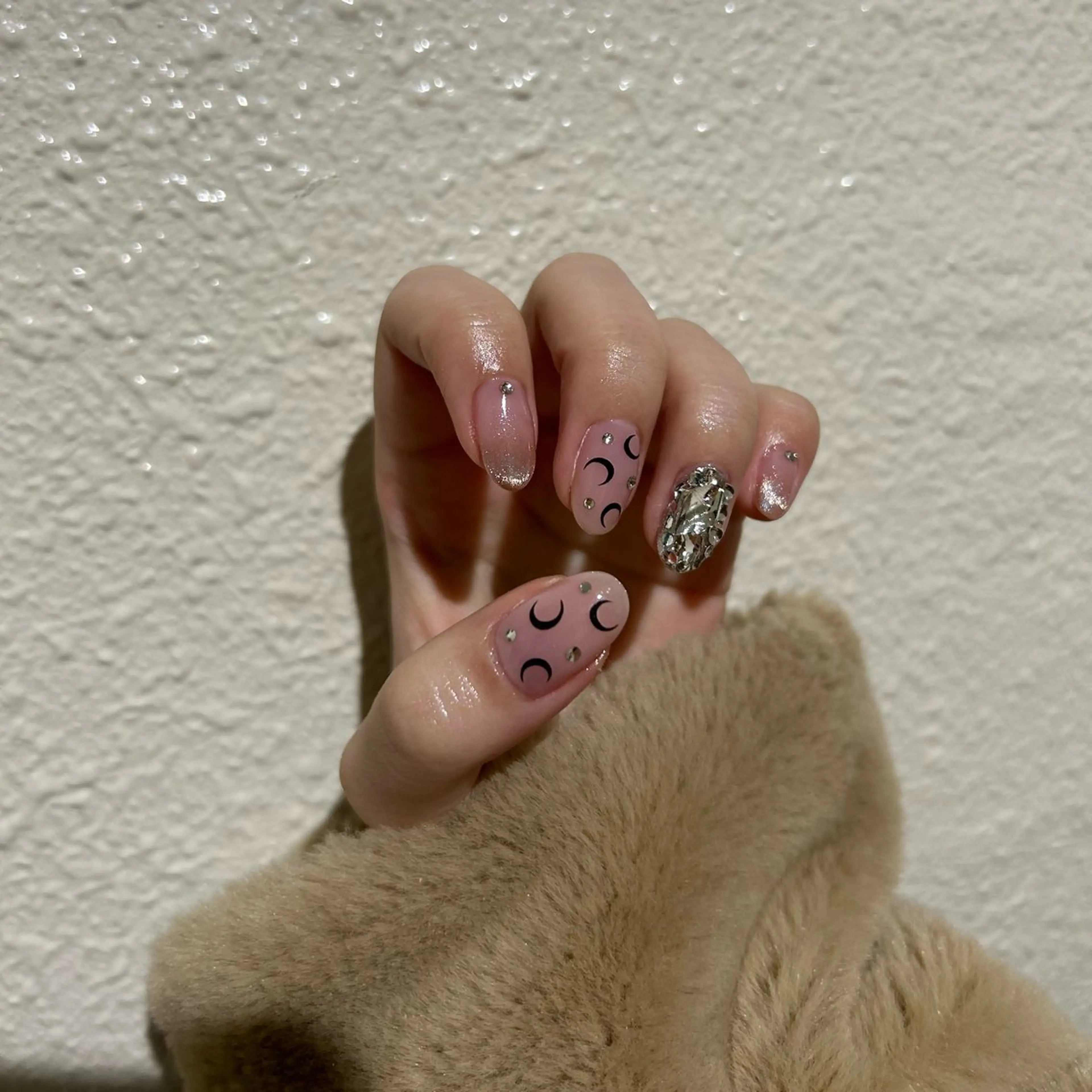 ネイル パラあり！フィルイン 美フォルムのネイルデザイン