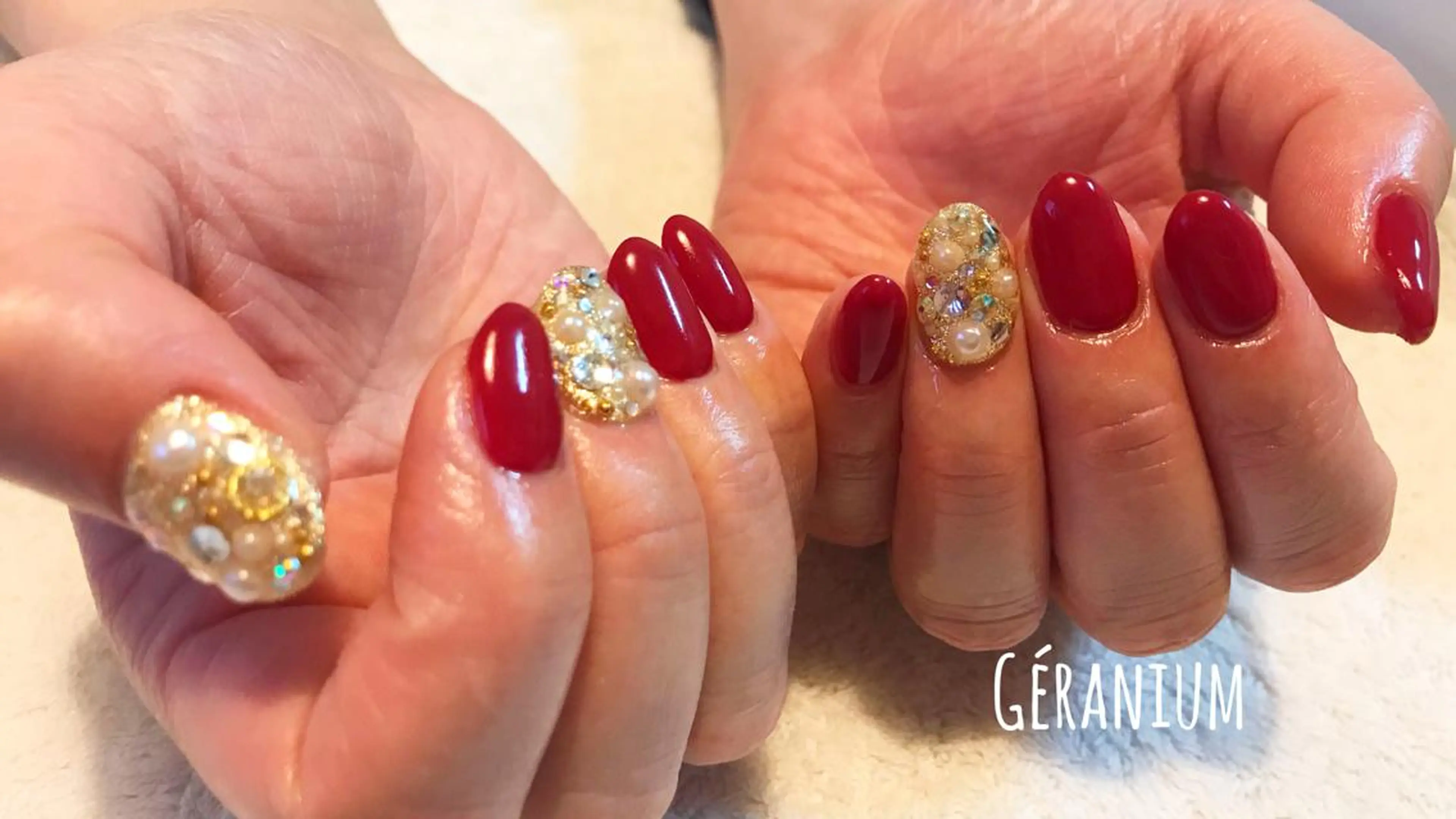 【ハンドオフ無し】2本アート（アートの種類により別料金・ロング料金有り）の写真