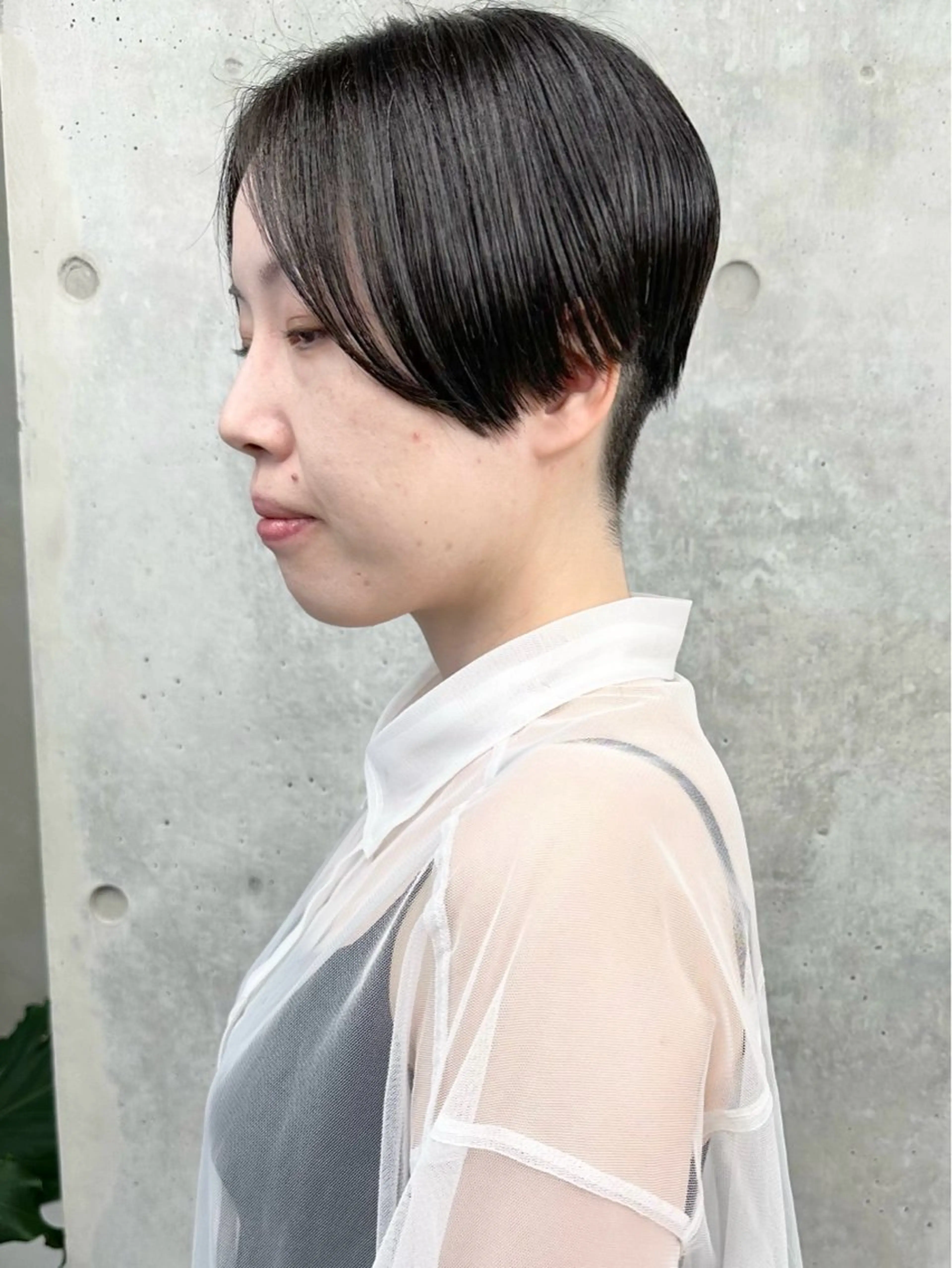 ショート カット ヘッドスパ 小顔ボブ/お悩み解決 /ボブパーマ/とういのヘアスタイル