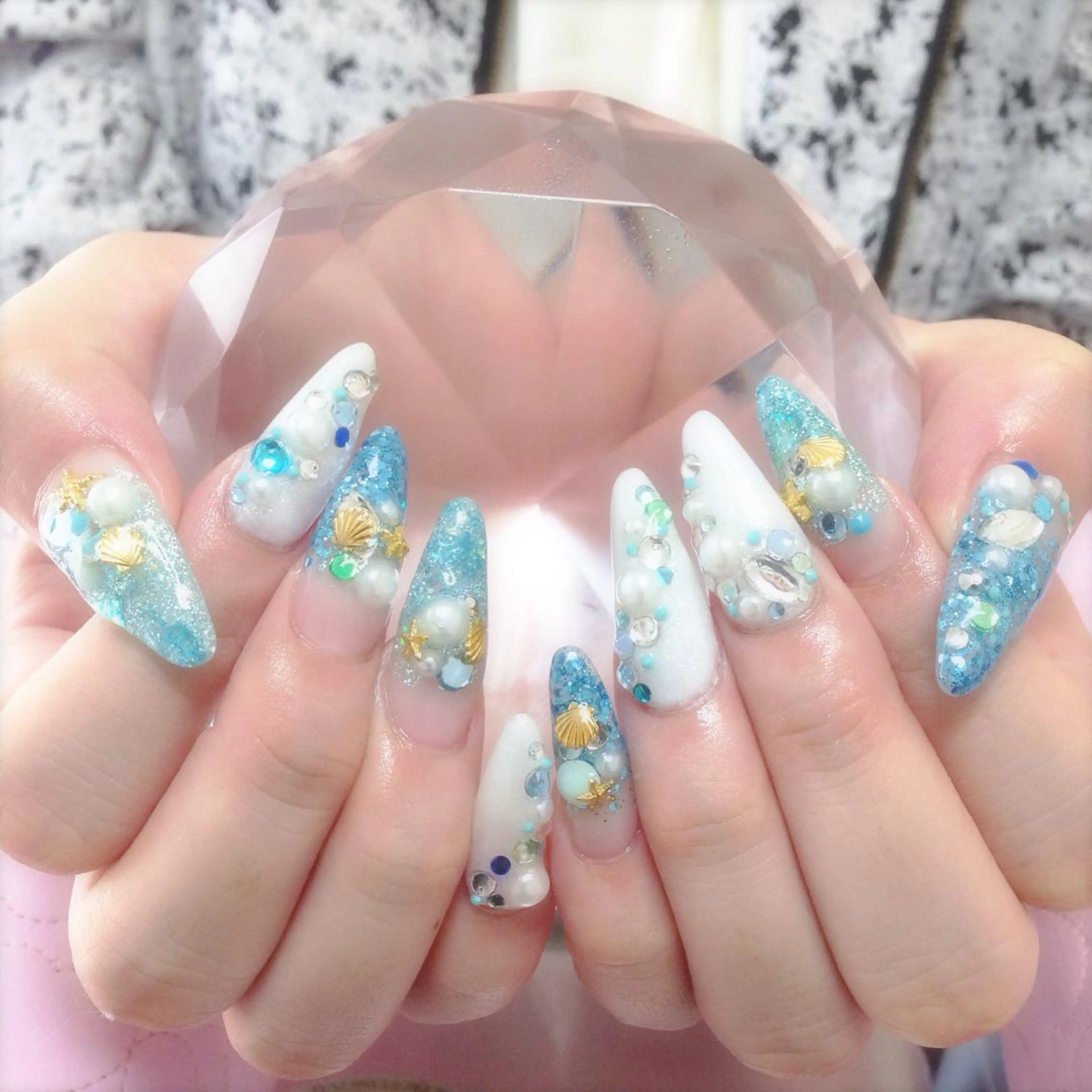 ネイル 🩵池袋heart nail🩵のネイルデザイン