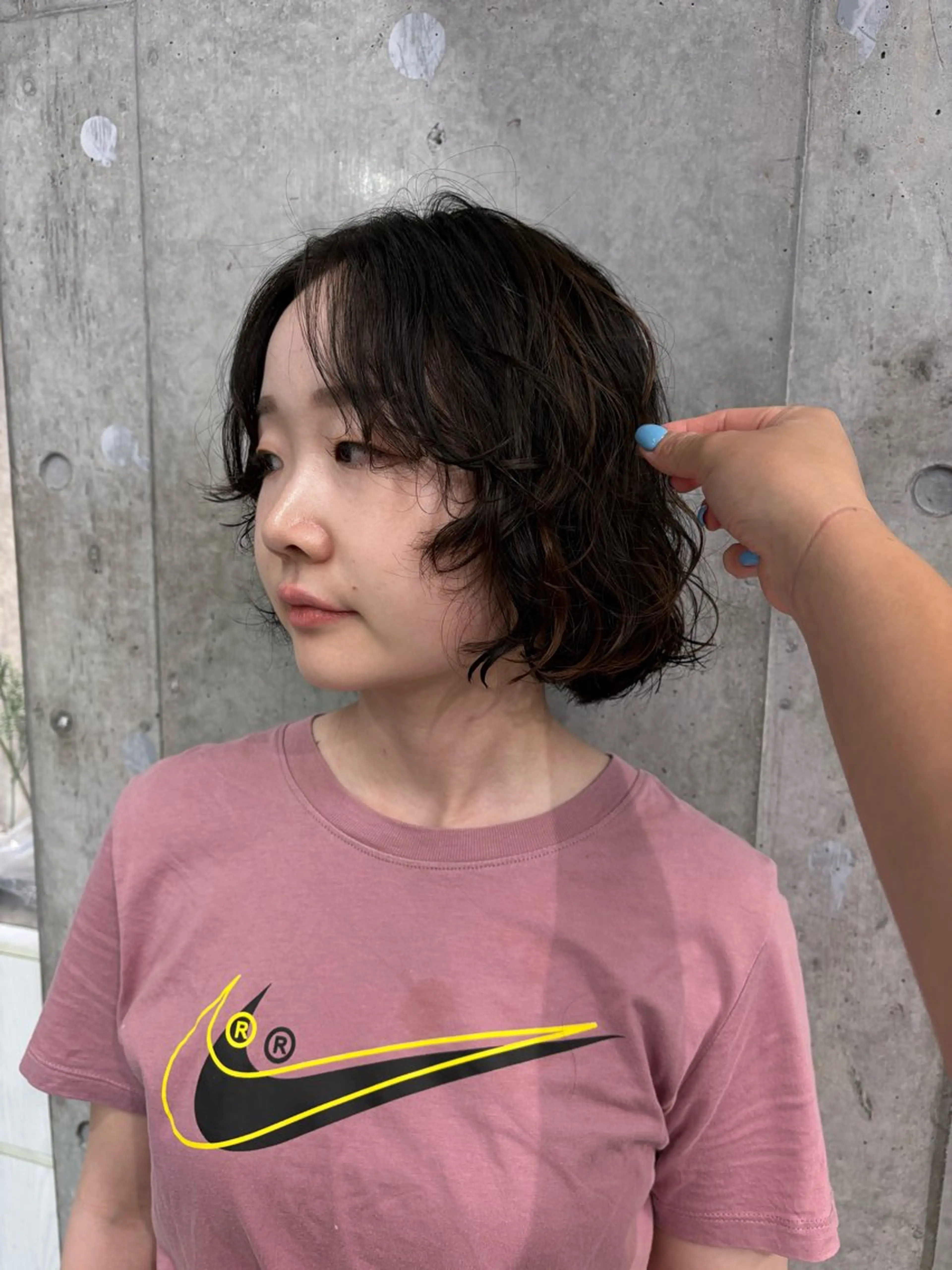ショート パーマ カット パーマ bob/shot /umiのヘアスタイル