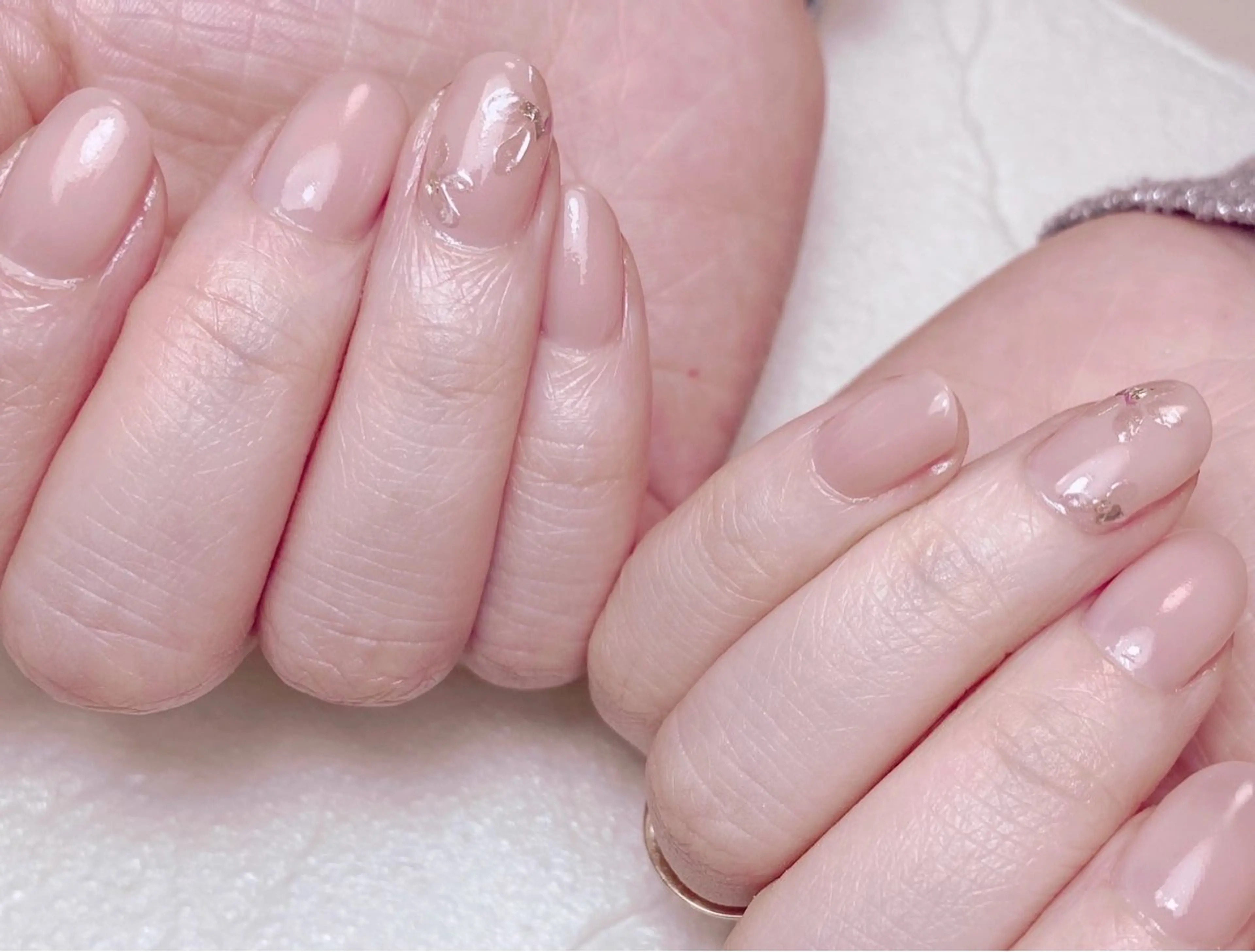 ネイル フラワーネイル ミラーネイル オフィスネイル ハンドネイル Nail Salon K 🧸美爪育成のネイルデザイン