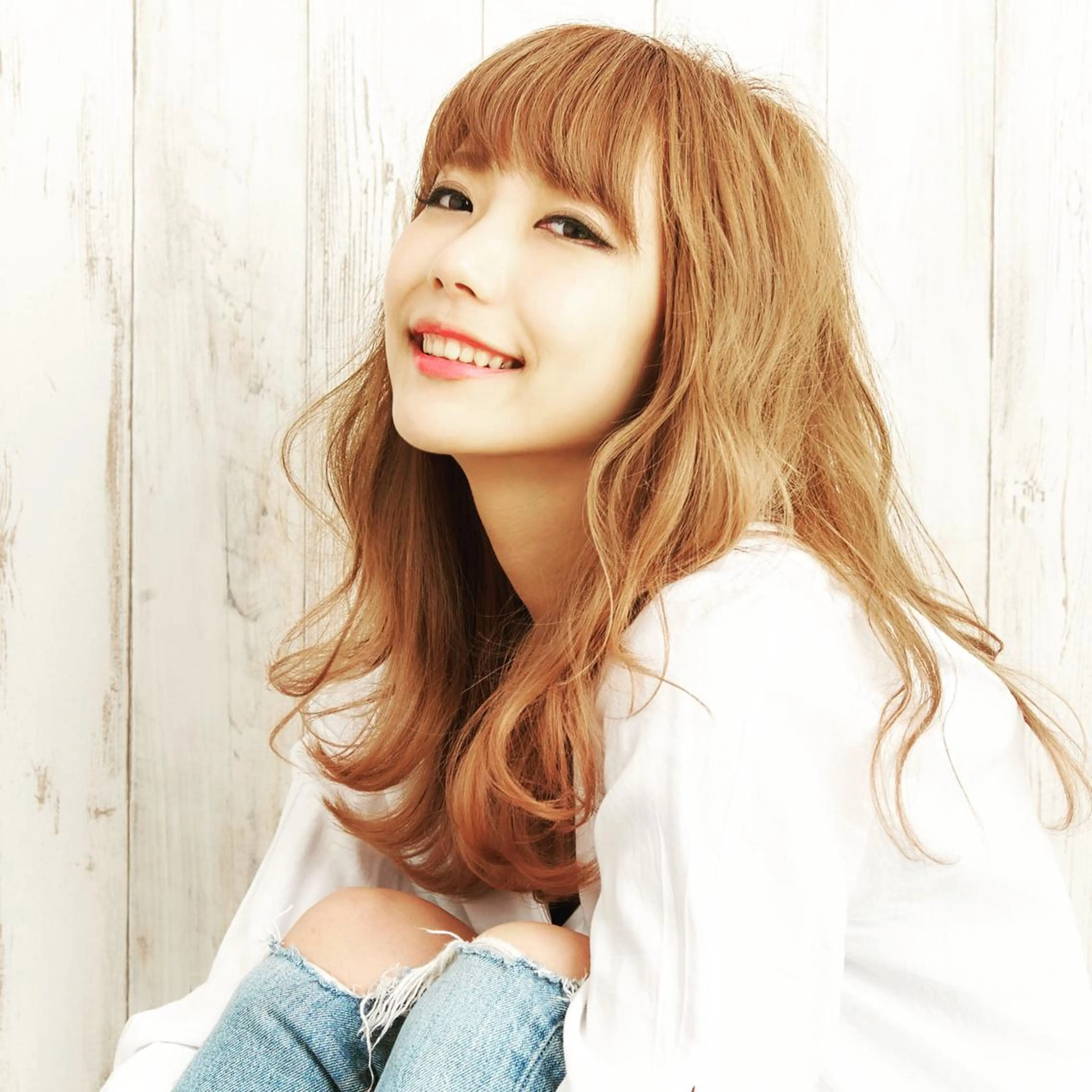 ロング カラー 【全席個室サロン】 NUMBER 天王寺のヘアスタイル