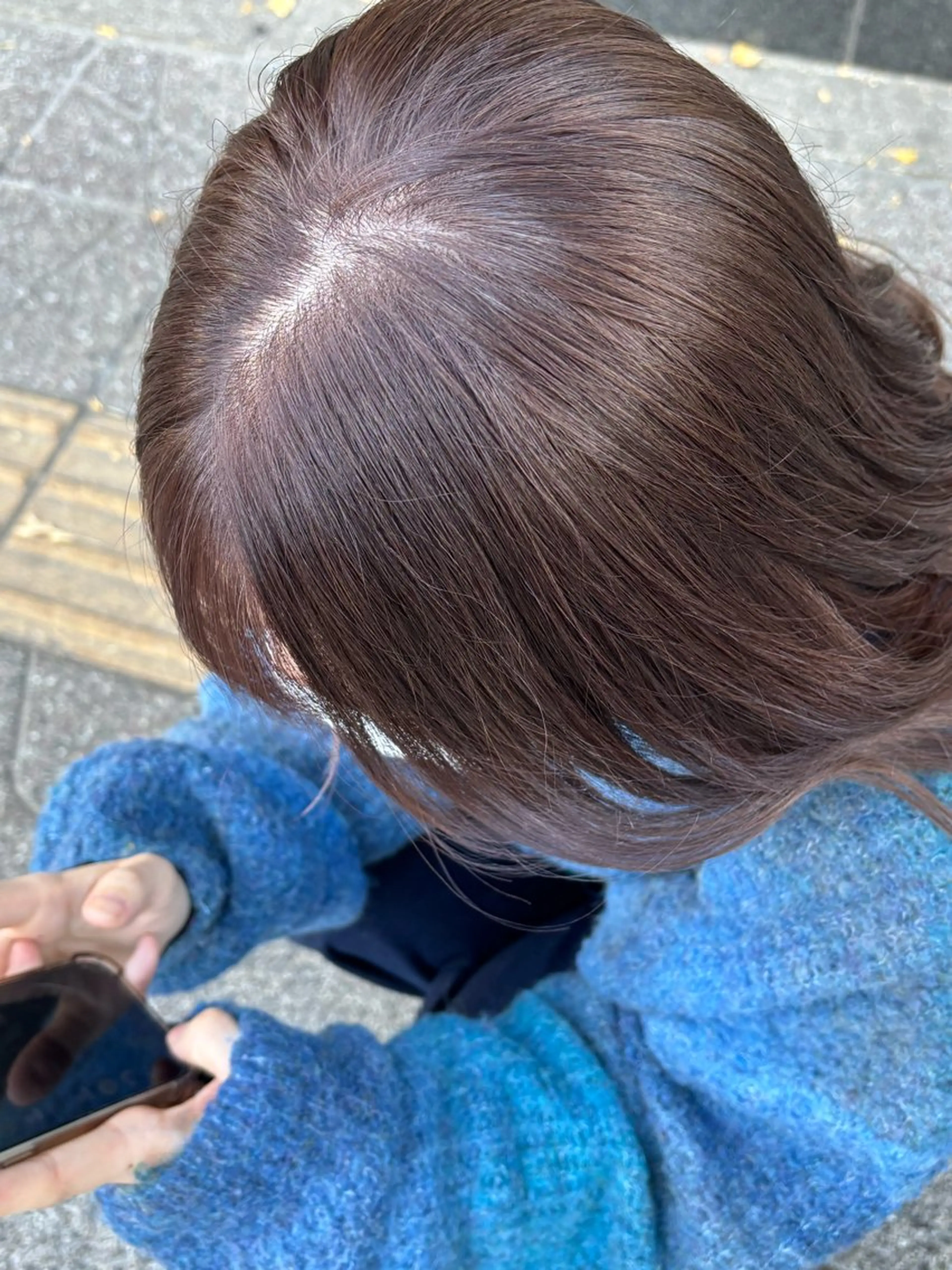 ロング カラー 透明感カラー ヘアカラー 🍓ハイトーンカラー 🎀nene🍓のヘアスタイル