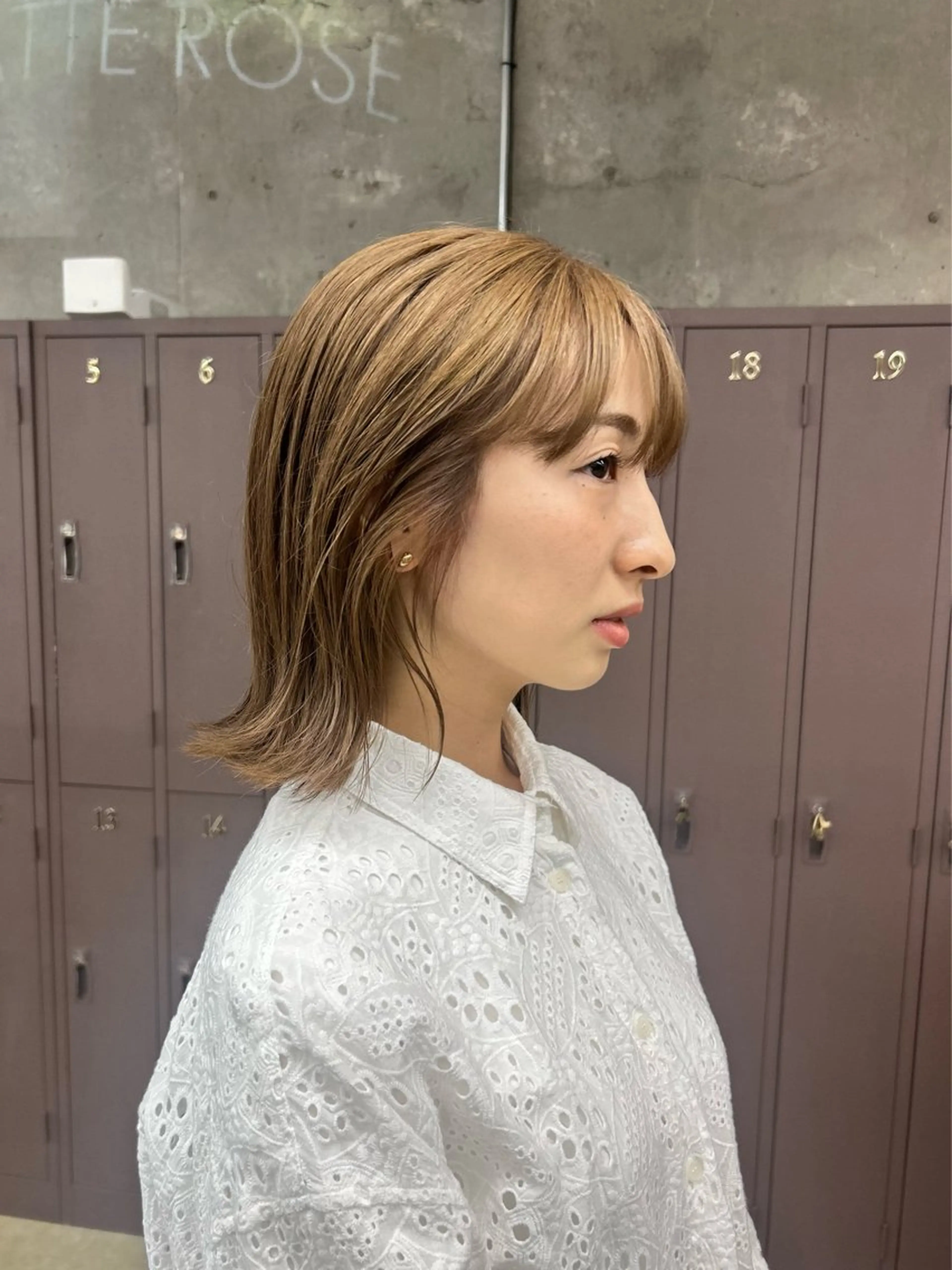 ミディアム 大本 メンズ/パーマのヘアスタイル