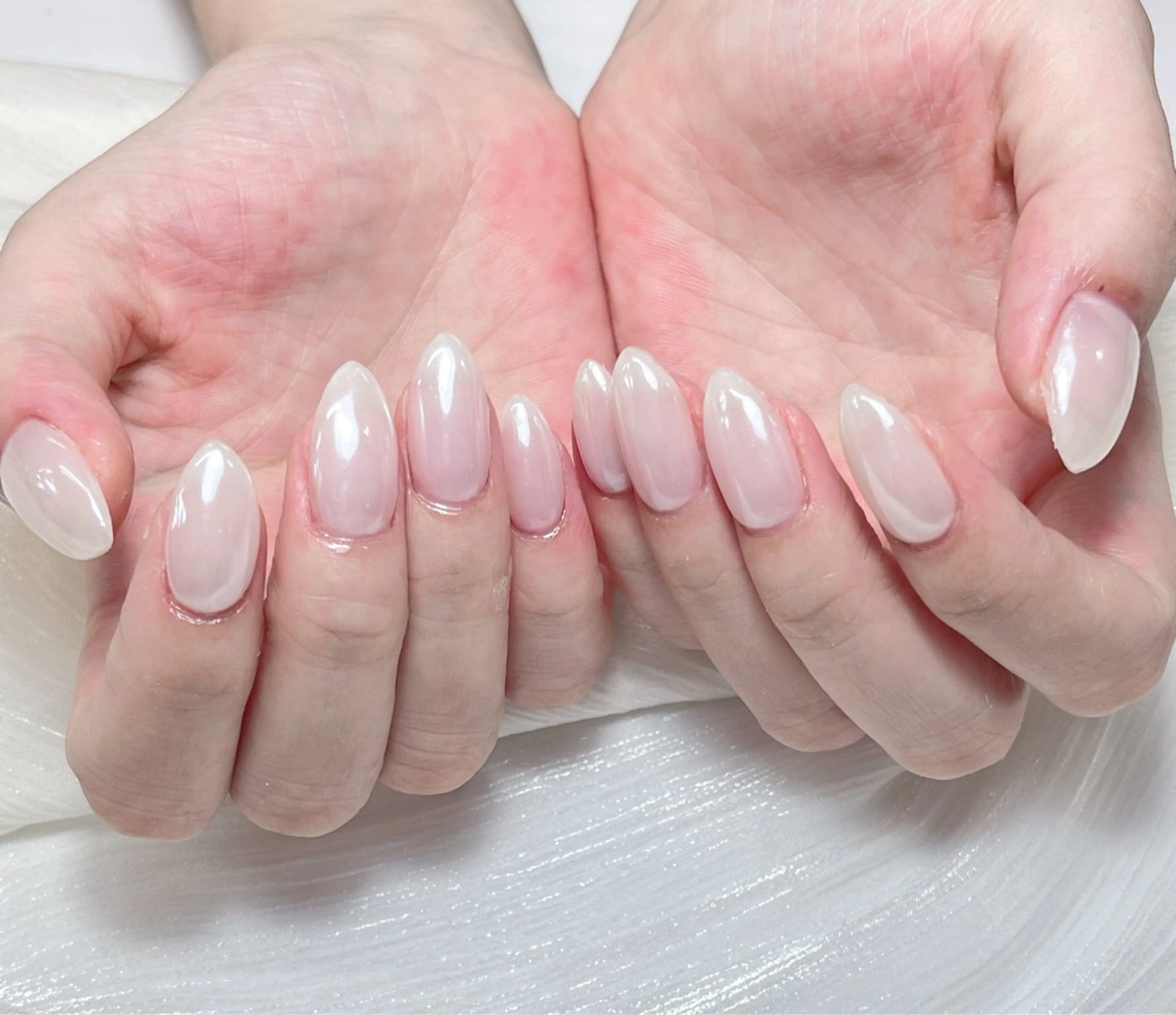 ネイル candy nail 韓国風ワンホンネイルのネイルデザイン