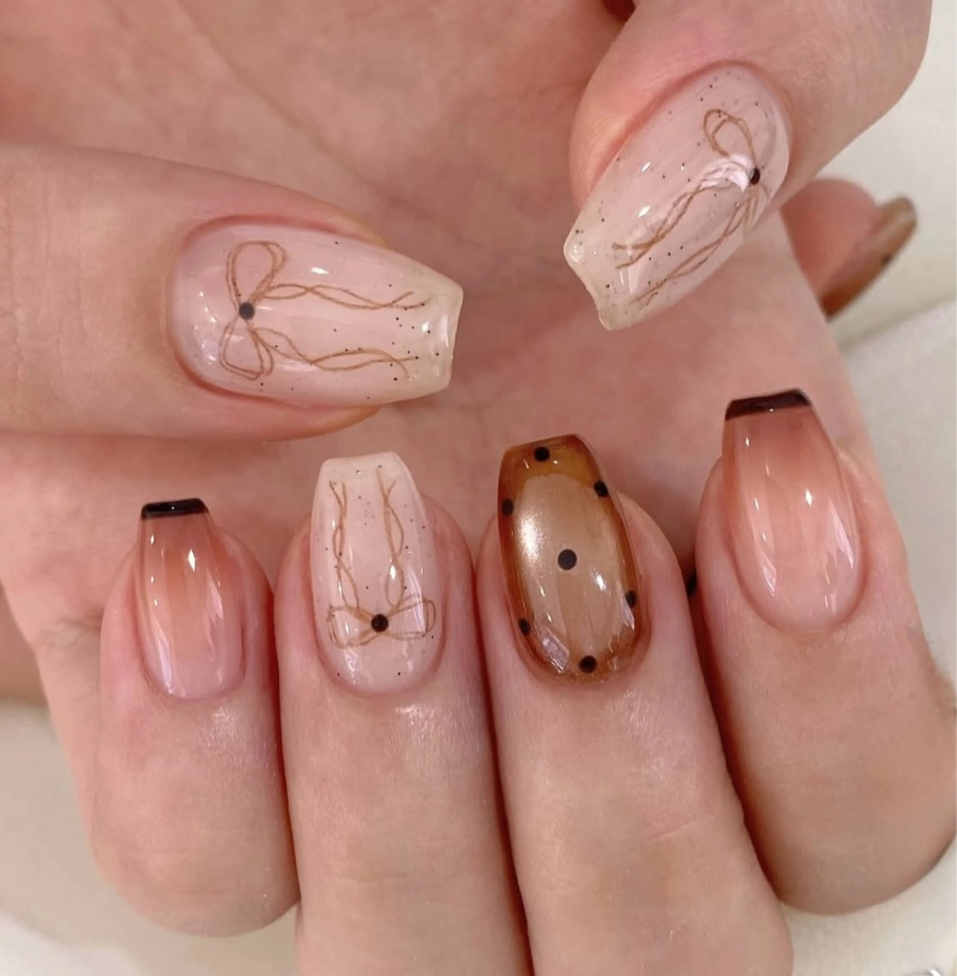 ネイル NailSalon✨ Écrinエクランのネイルデザイン