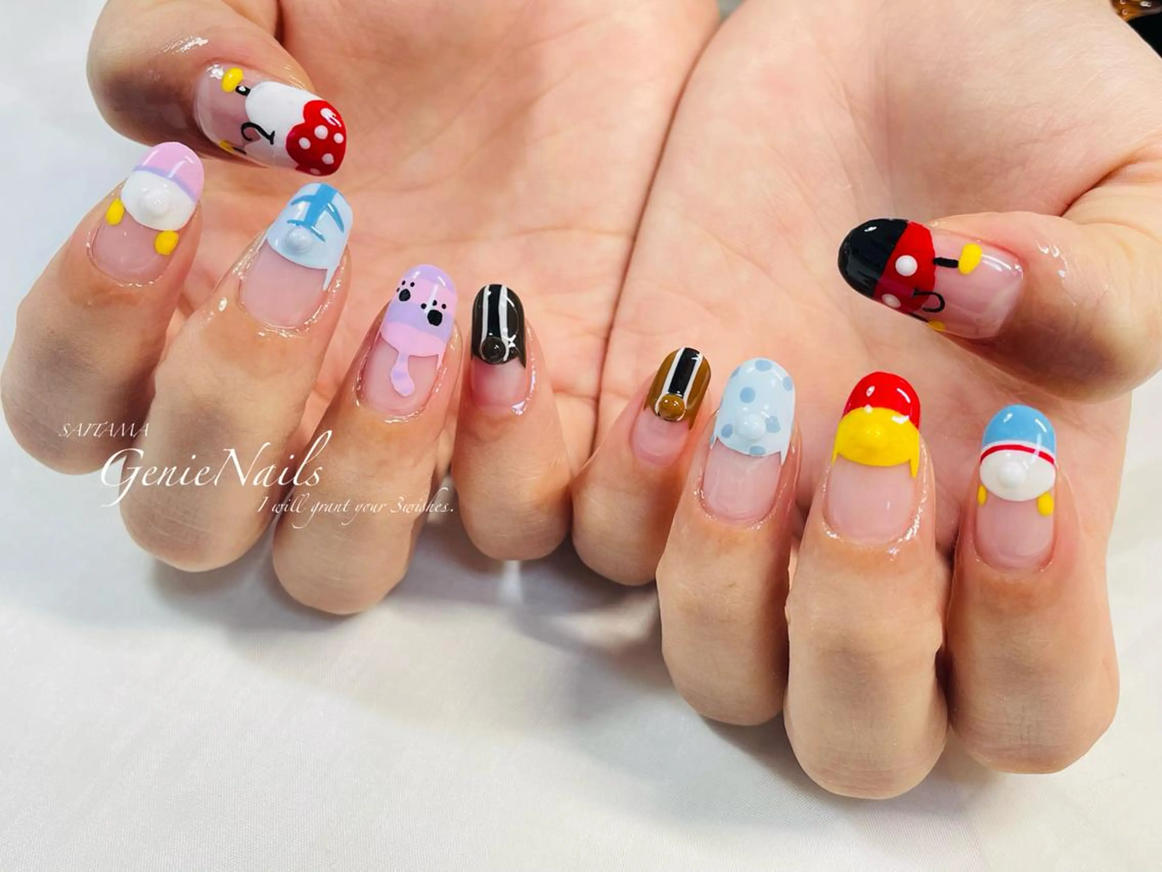 メンズ ネイル アートネイル フットネイル メンズネイル 持ち込み 冬ネイル ハンドネイル Genie Nailsのネイルデザイン