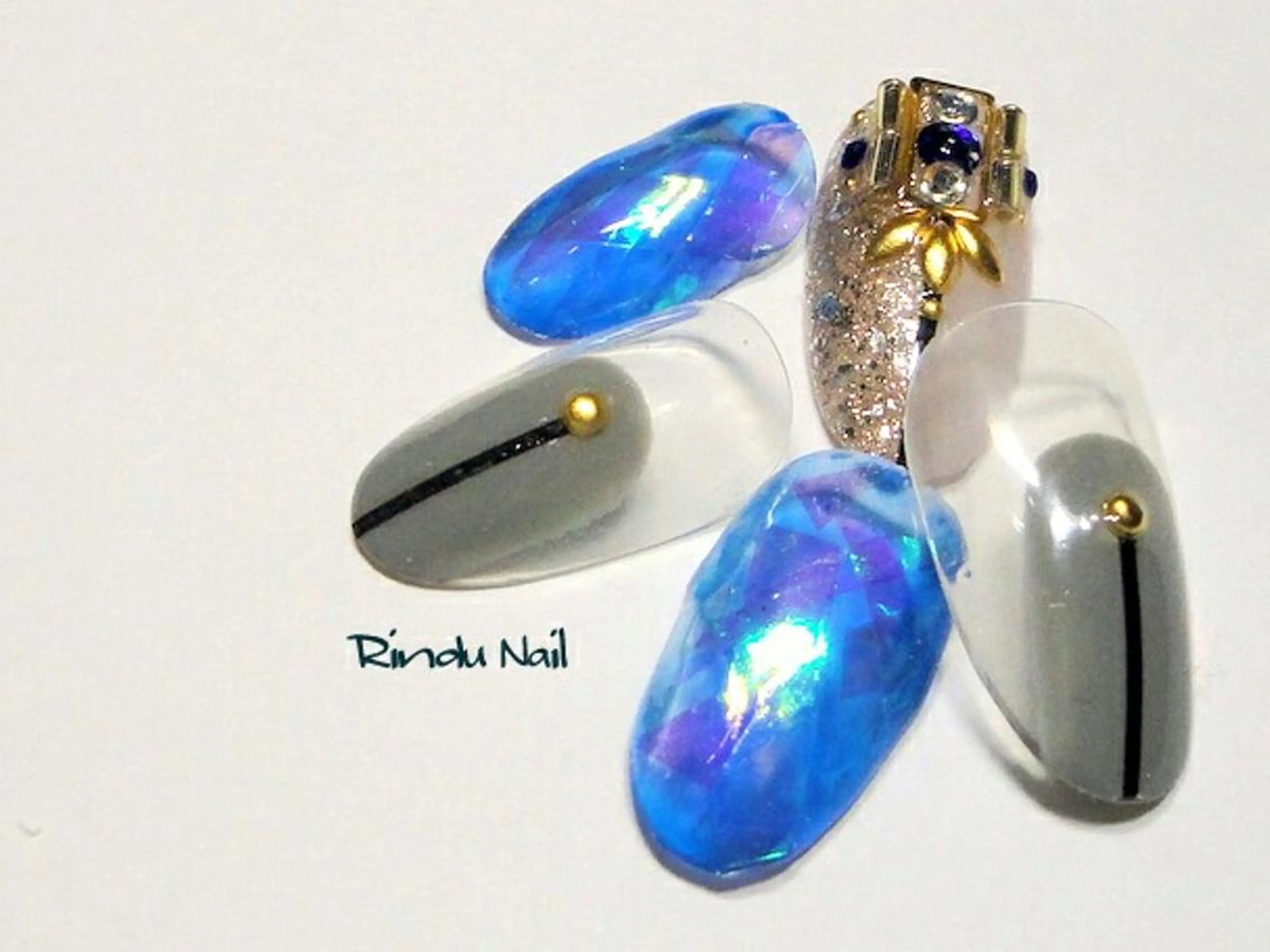 ネイル Rindu Nail 名駅miniのネイルデザイン